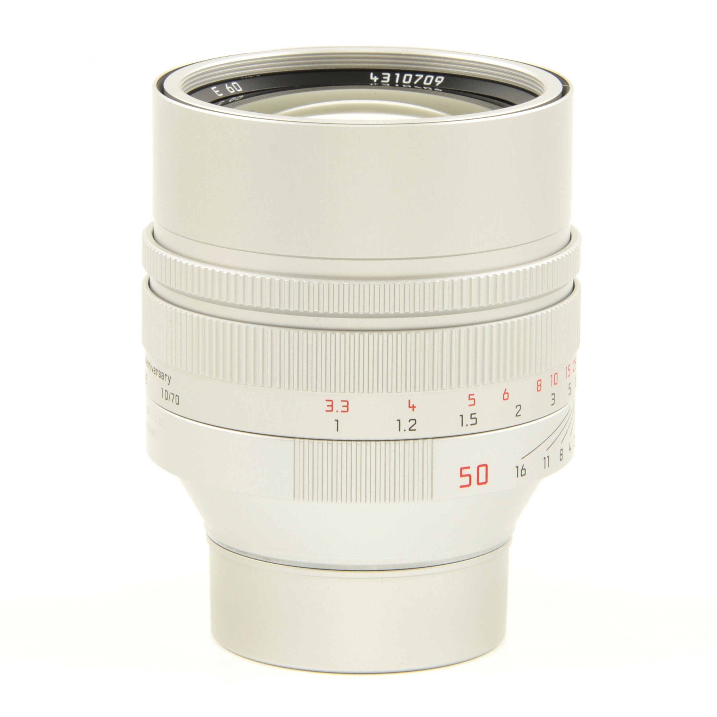 Leica 35mm f1.4 Summilux-M ASPH FLE + 50mm f0.95 Noctilux-M Chroom Set "70th Anniversary Republic of Korea" + Doos