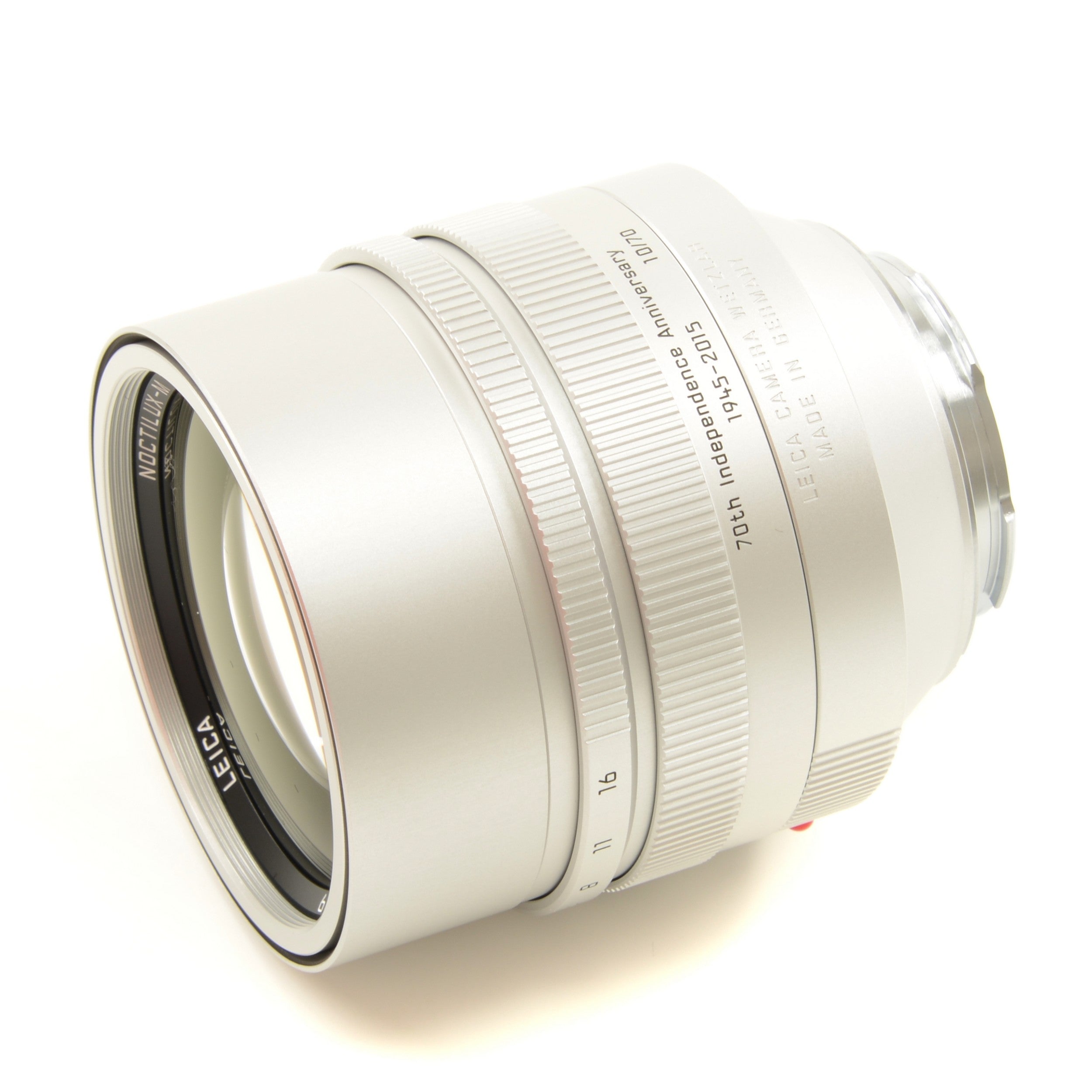 Leica 35mm f1.4 Summilux-M ASPH FLE + 50mm f0.95 Noctilux-M Chroom Set "70th Anniversary Republic of Korea" + Doos