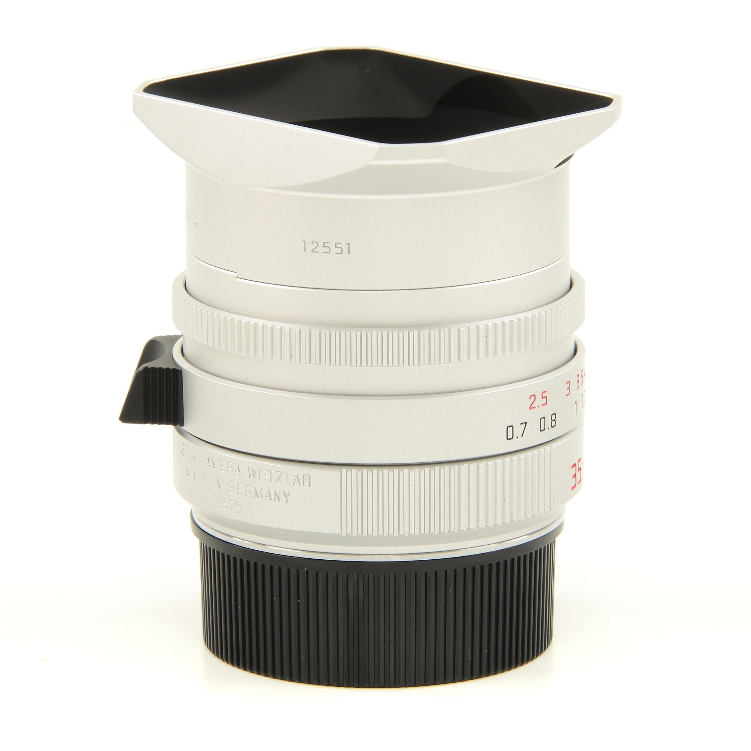 Leica 35mm f1.4 Summilux-M ASPH FLE Chroom + Doos