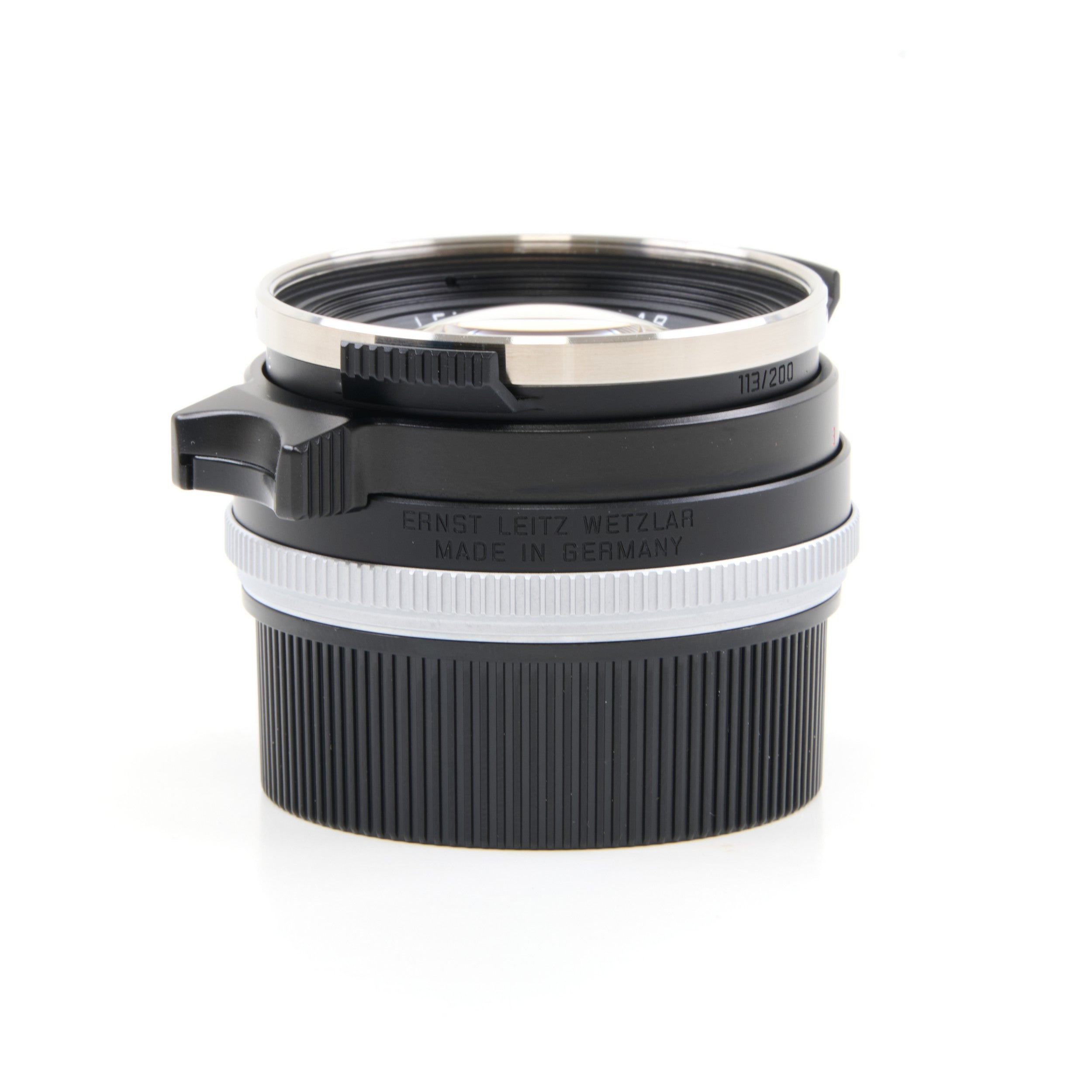 Leica 35mm f1.4 Summilux-M Black Classic Steel Rim Re-issue + Doos