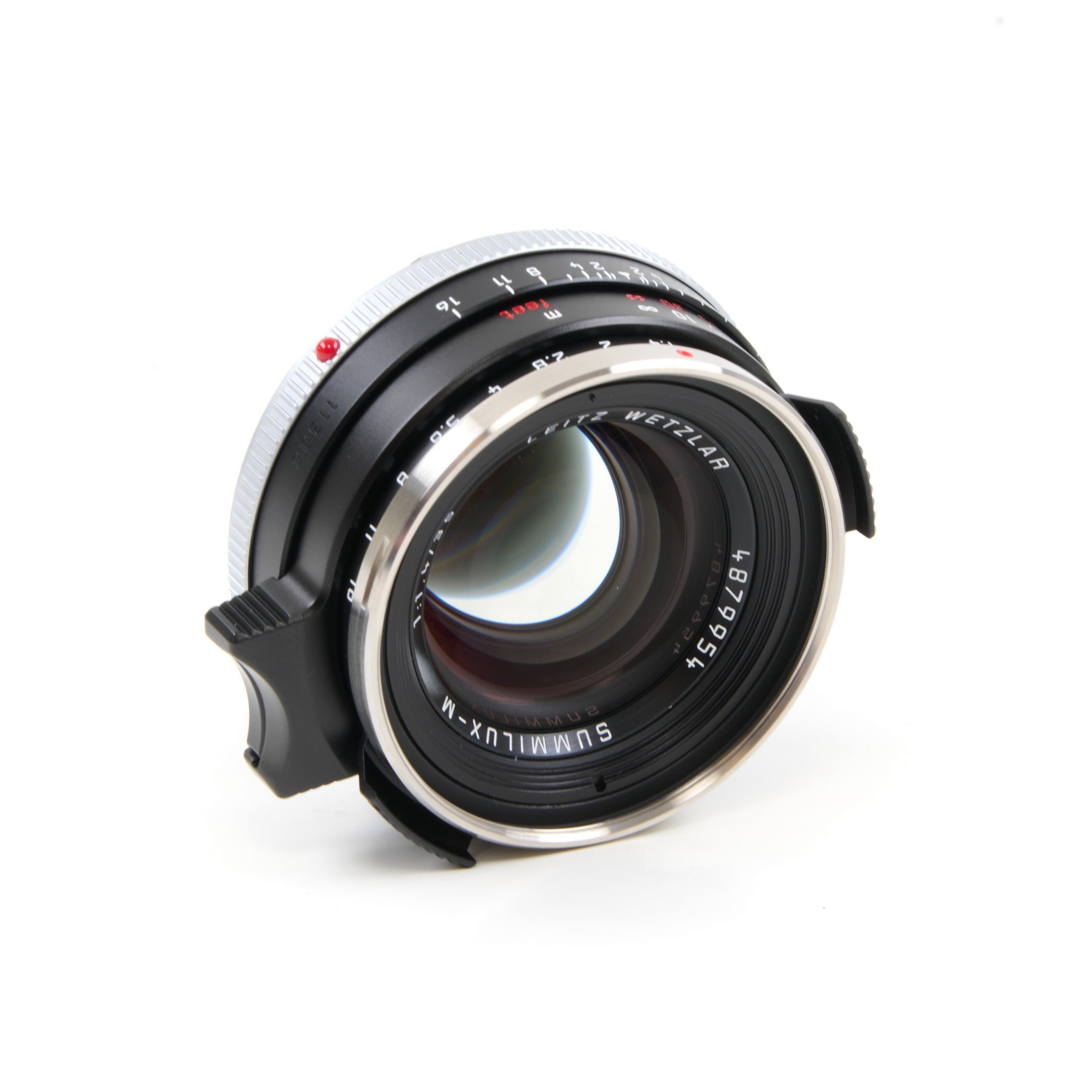 Leica 35mm f1.4 Summilux-M Black Classic Steel Rim Re-issue + Doos