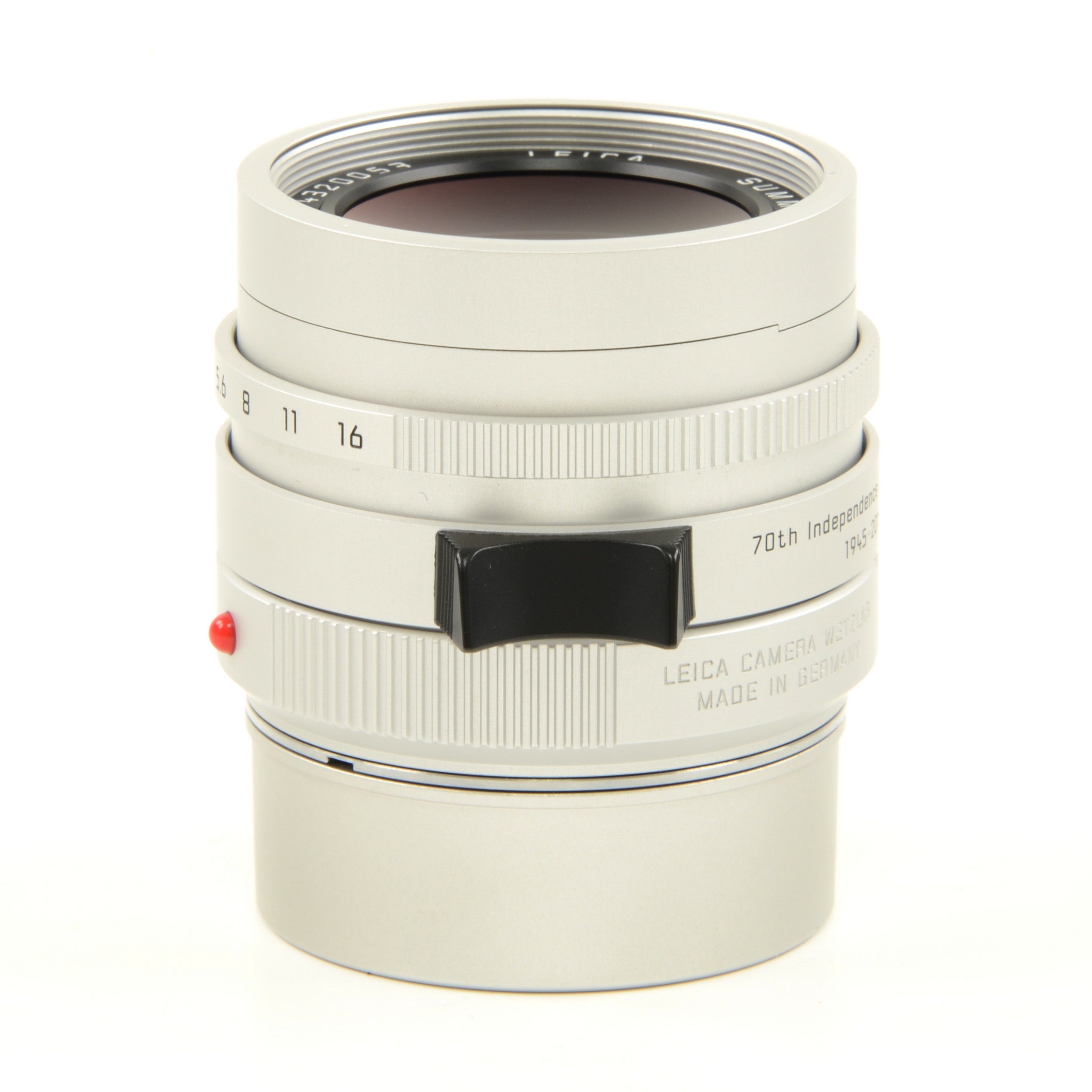 Leica 35mm f1.4 Summilux-M ASPH FLE Chroom "70th Anniversary Republic of Korea" + Doos