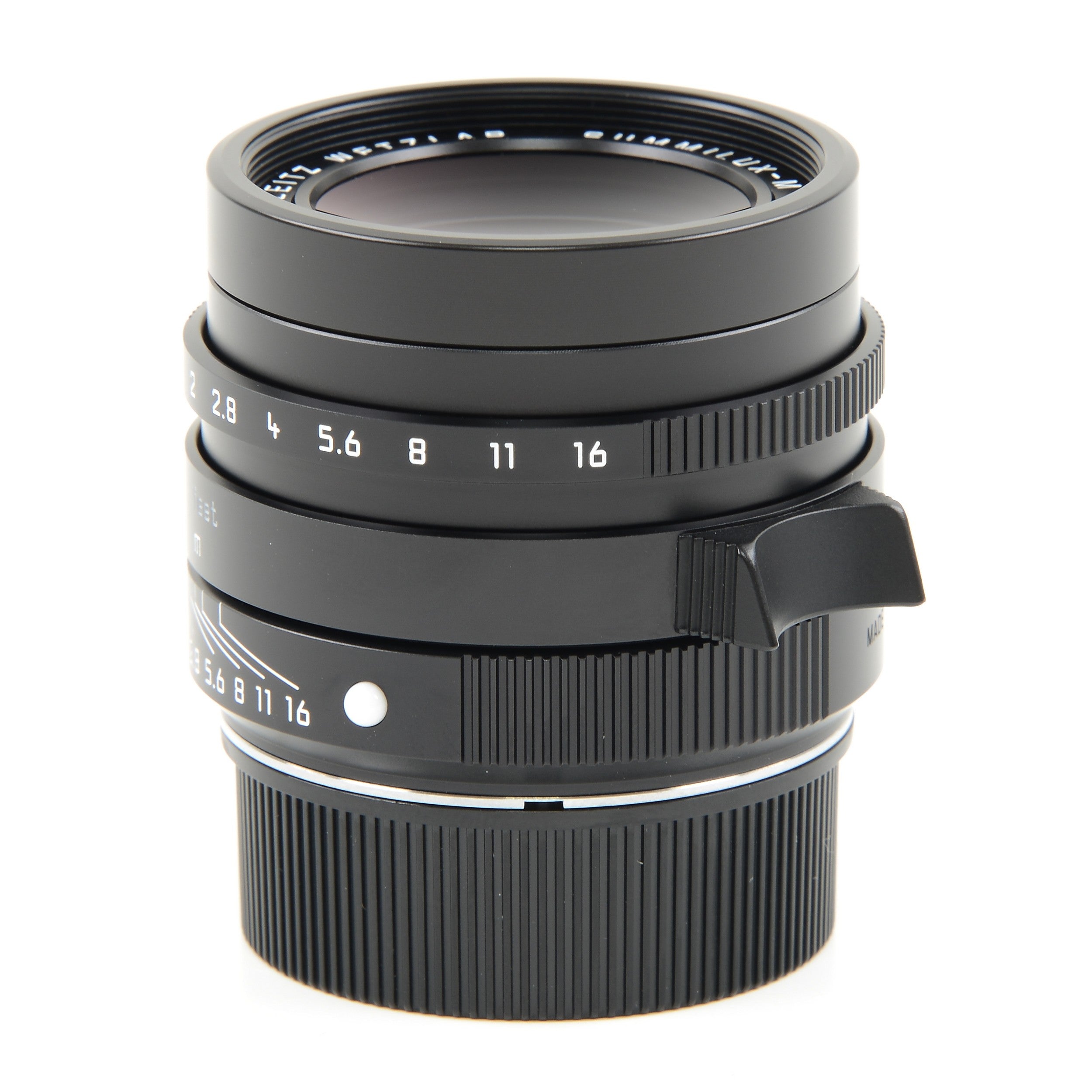 2x Leica 35mm f1.4 Summilux-M ASPH Zwart FLE "Leitz Wetzlar" + Doos Opeenvolgende Nummers