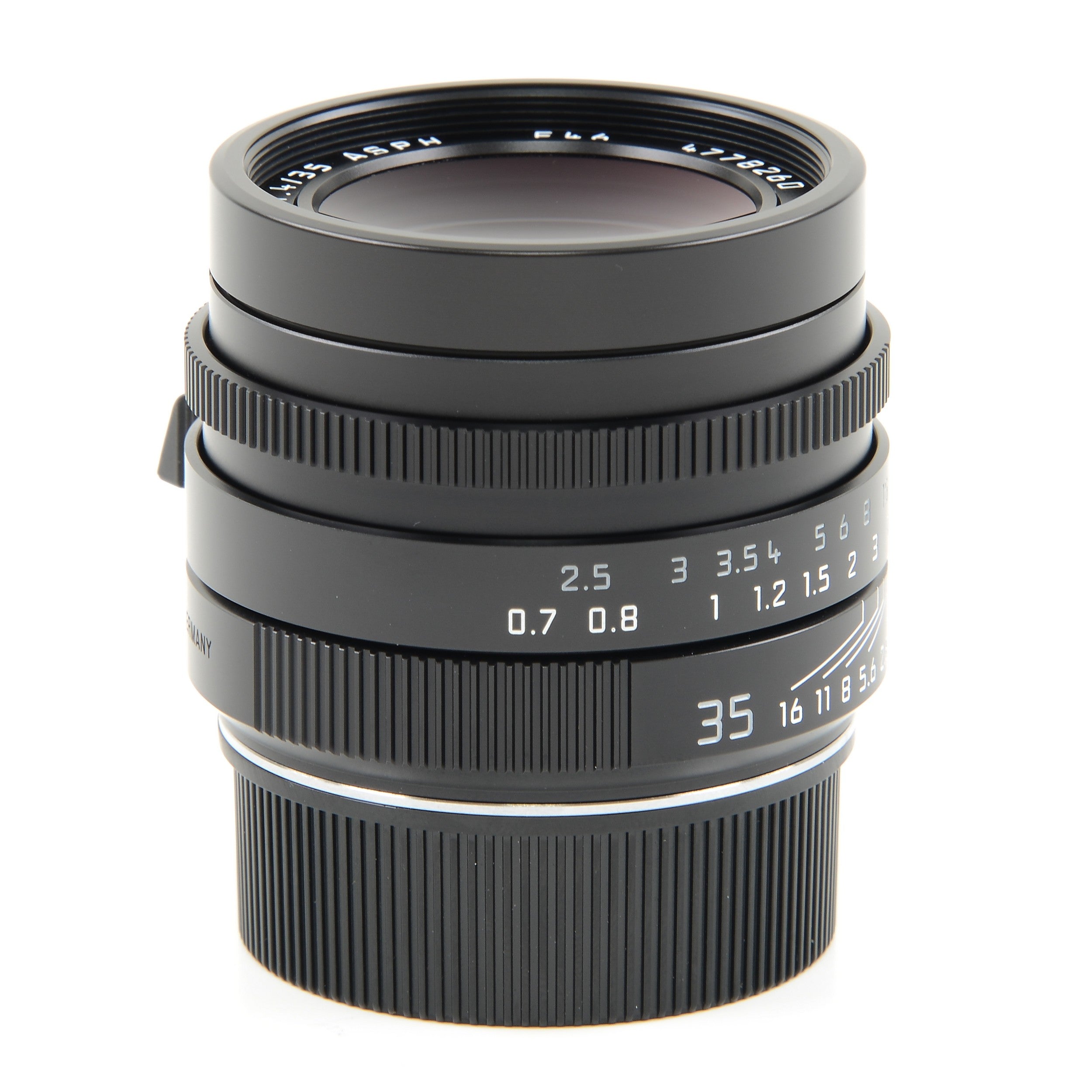2x Leica 35mm f1.4 Summilux-M ASPH Zwart FLE "Leitz Wetzlar" + Doos Opeenvolgende Nummers