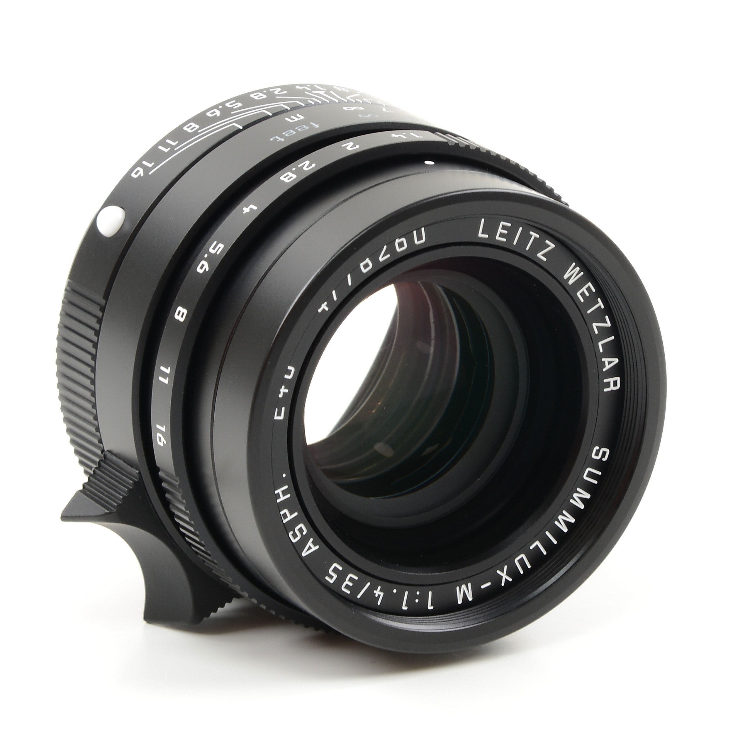 2x Leica 35mm f1.4 Summilux-M ASPH Zwart FLE "Leitz Wetzlar" + Doos Opeenvolgende Nummers