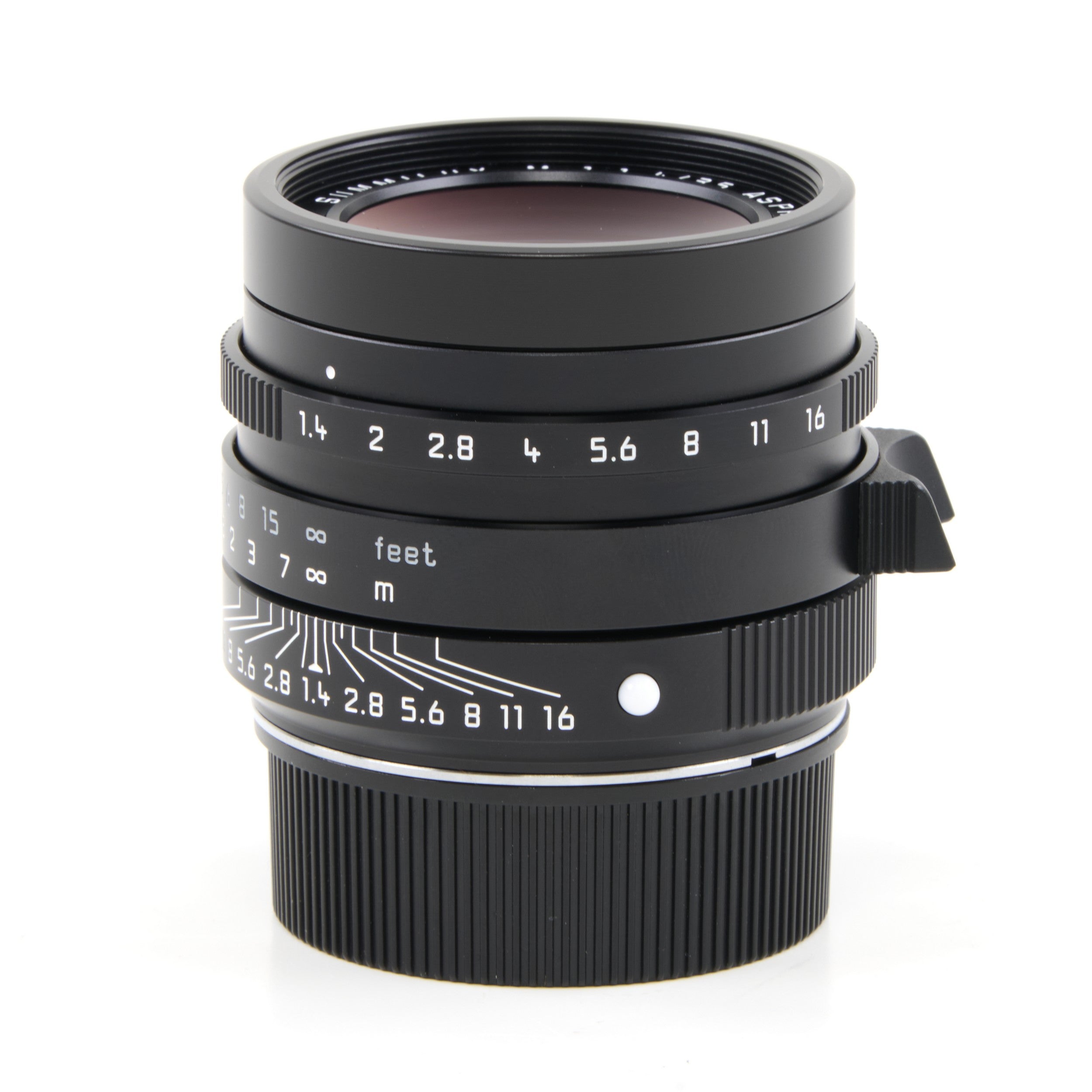 2x Leica 35mm f1.4 Summilux-M ASPH Zwart FLE "Leitz Wetzlar" + Doos Opeenvolgende Nummers