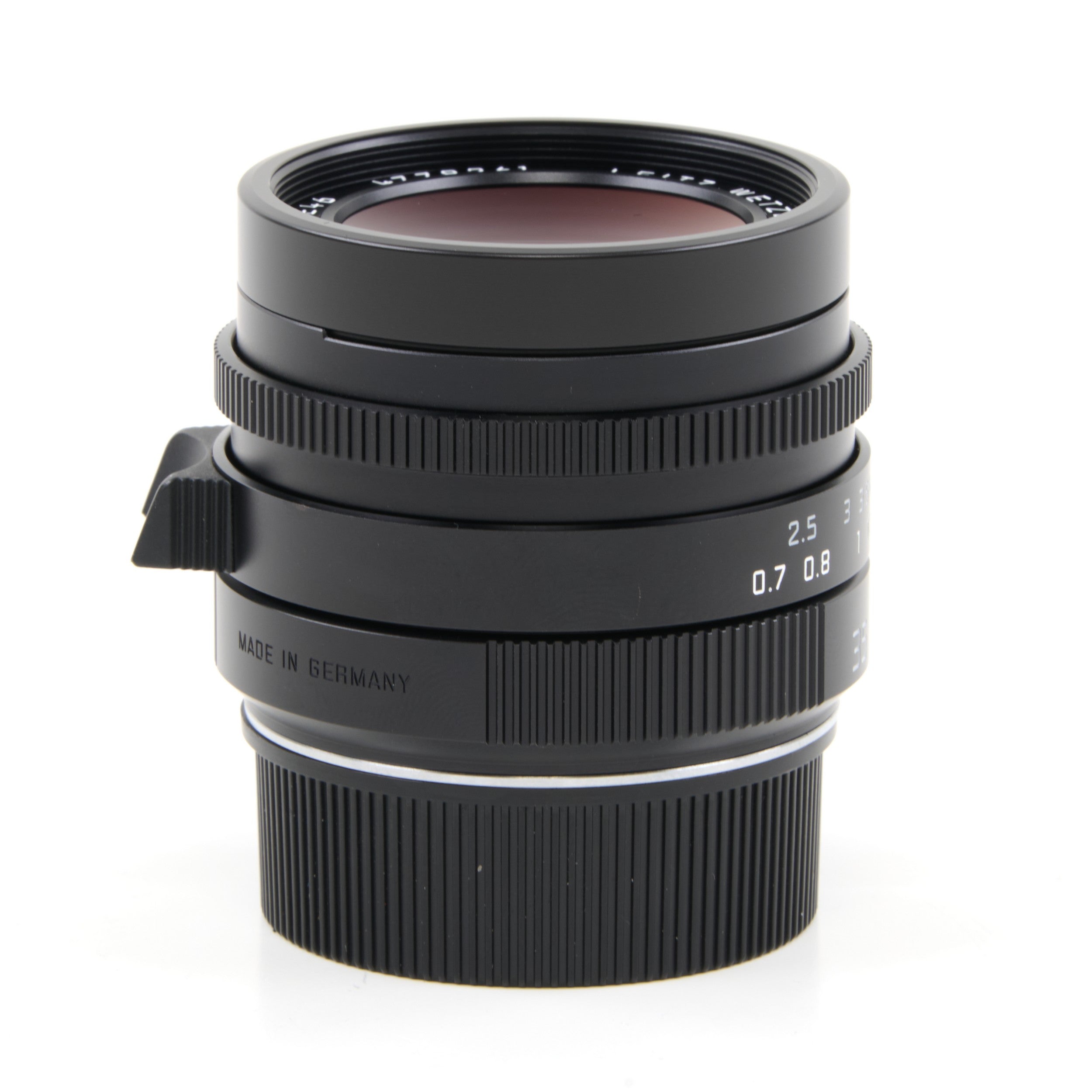 2x Leica 35mm f1.4 Summilux-M ASPH Zwart FLE "Leitz Wetzlar" + Doos Opeenvolgende Nummers