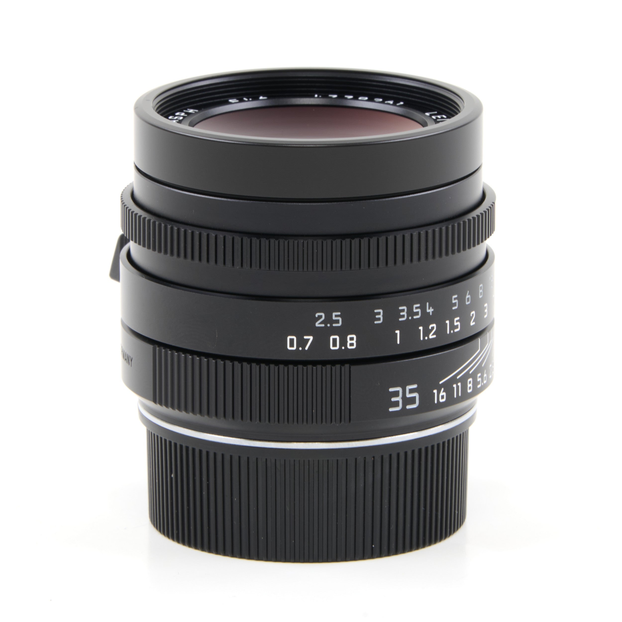 2x Leica 35mm f1.4 Summilux-M ASPH Zwart FLE "Leitz Wetzlar" + Doos Opeenvolgende Nummers