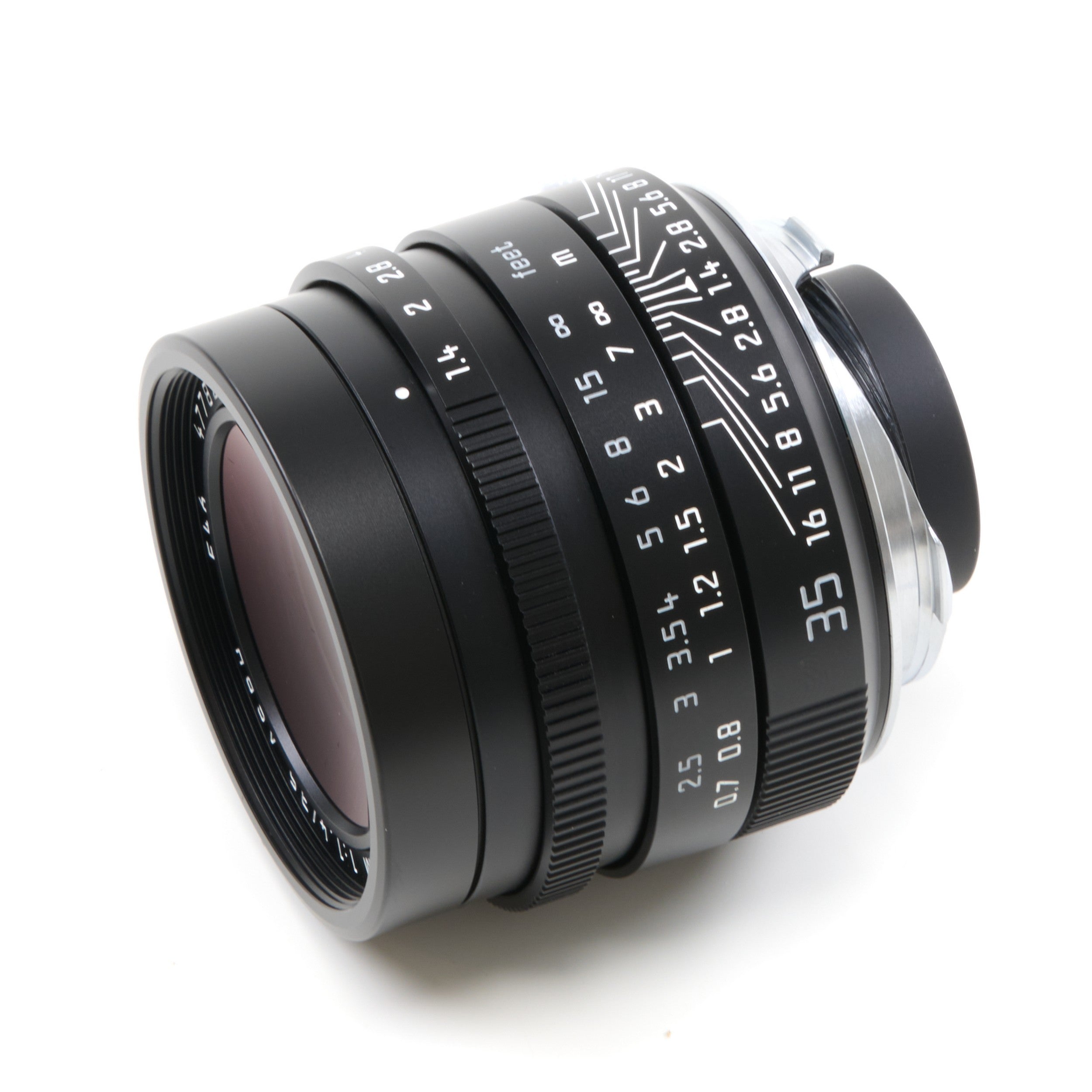 2x Leica 35mm f1.4 Summilux-M ASPH Zwart FLE "Leitz Wetzlar" + Doos Opeenvolgende Nummers