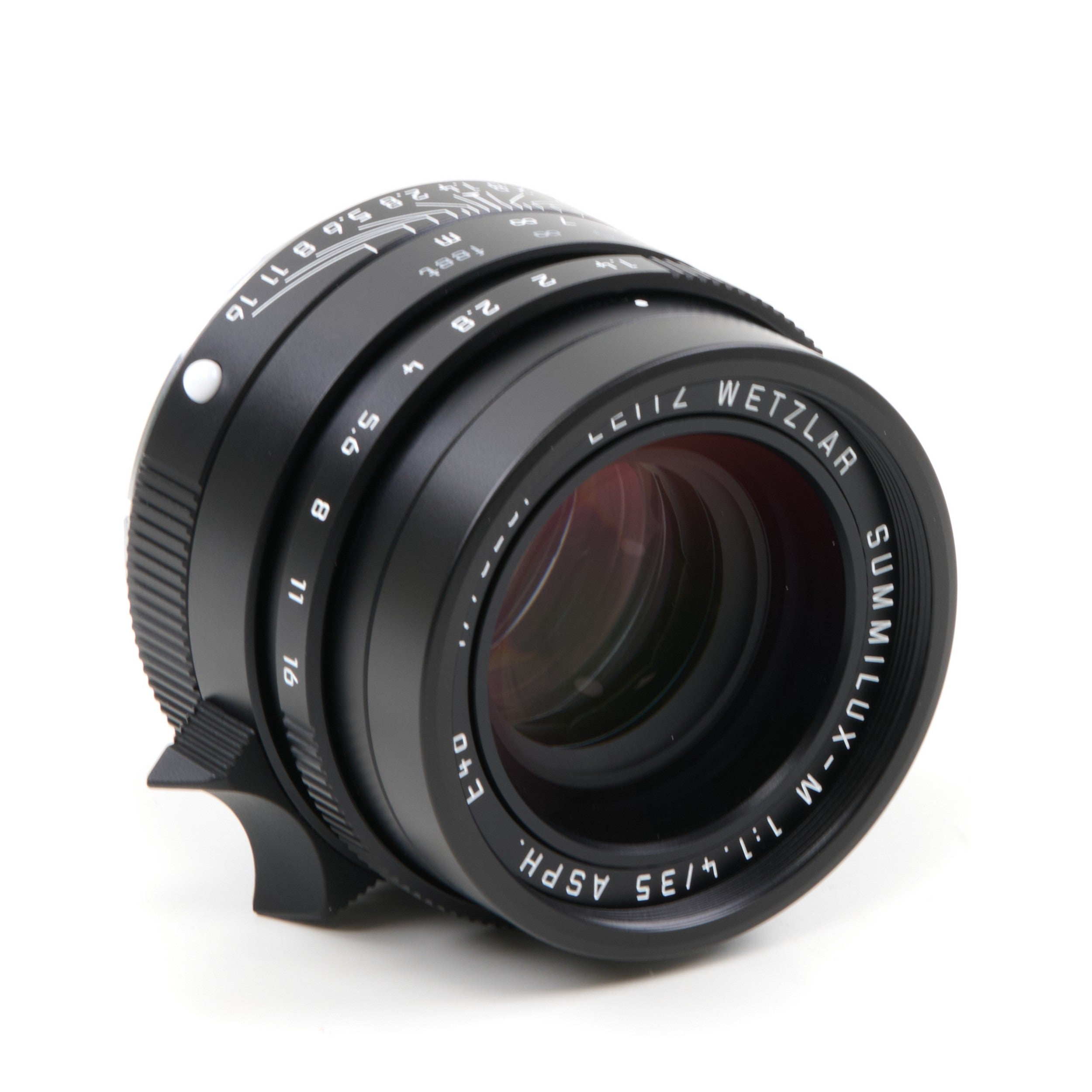 Leica 35mm f1.4 Summilux-M ASPH Zwart FLE "Leitz Wetzlar" + Doos