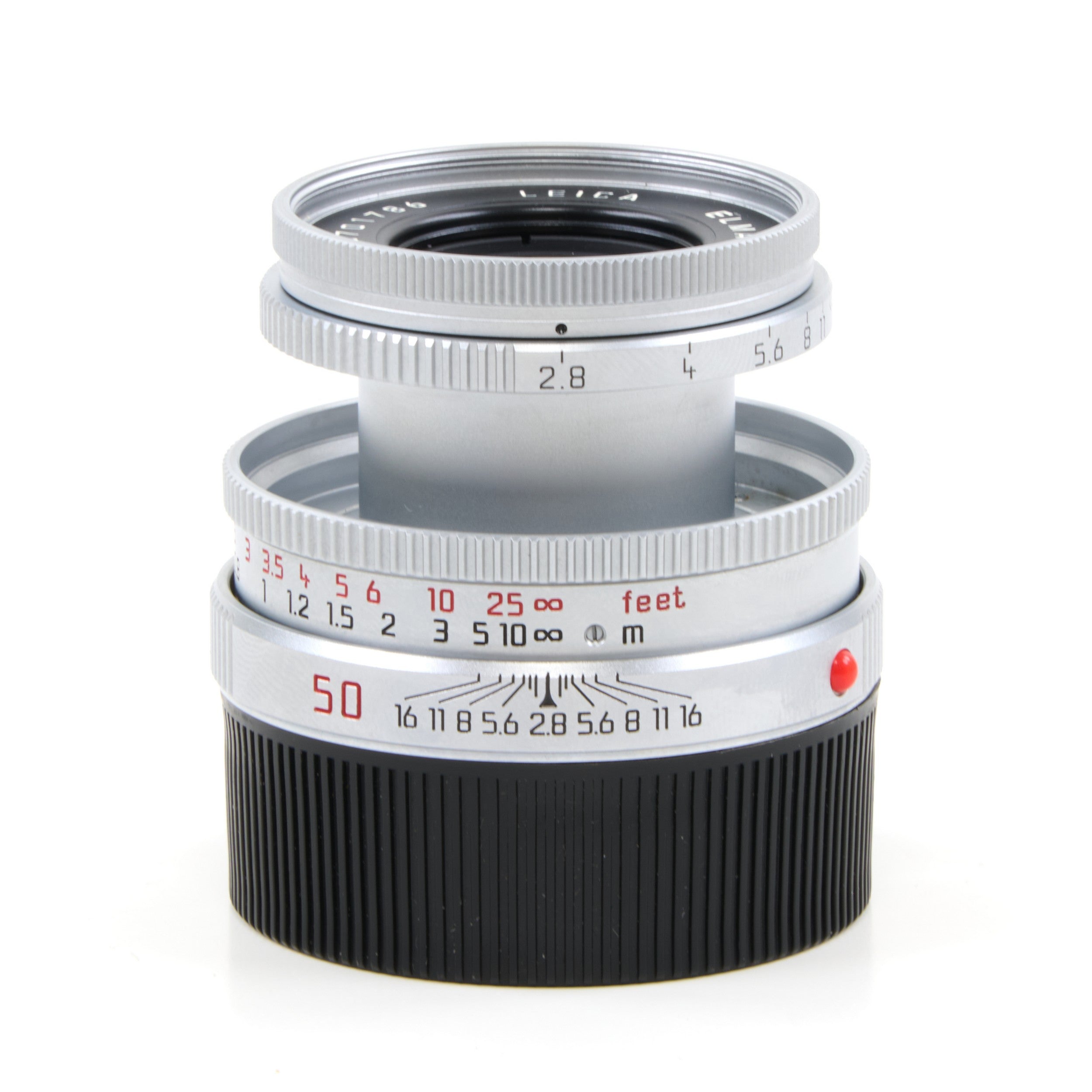 Leica 50mm f2.8 Elmar-M Chroom + Doos