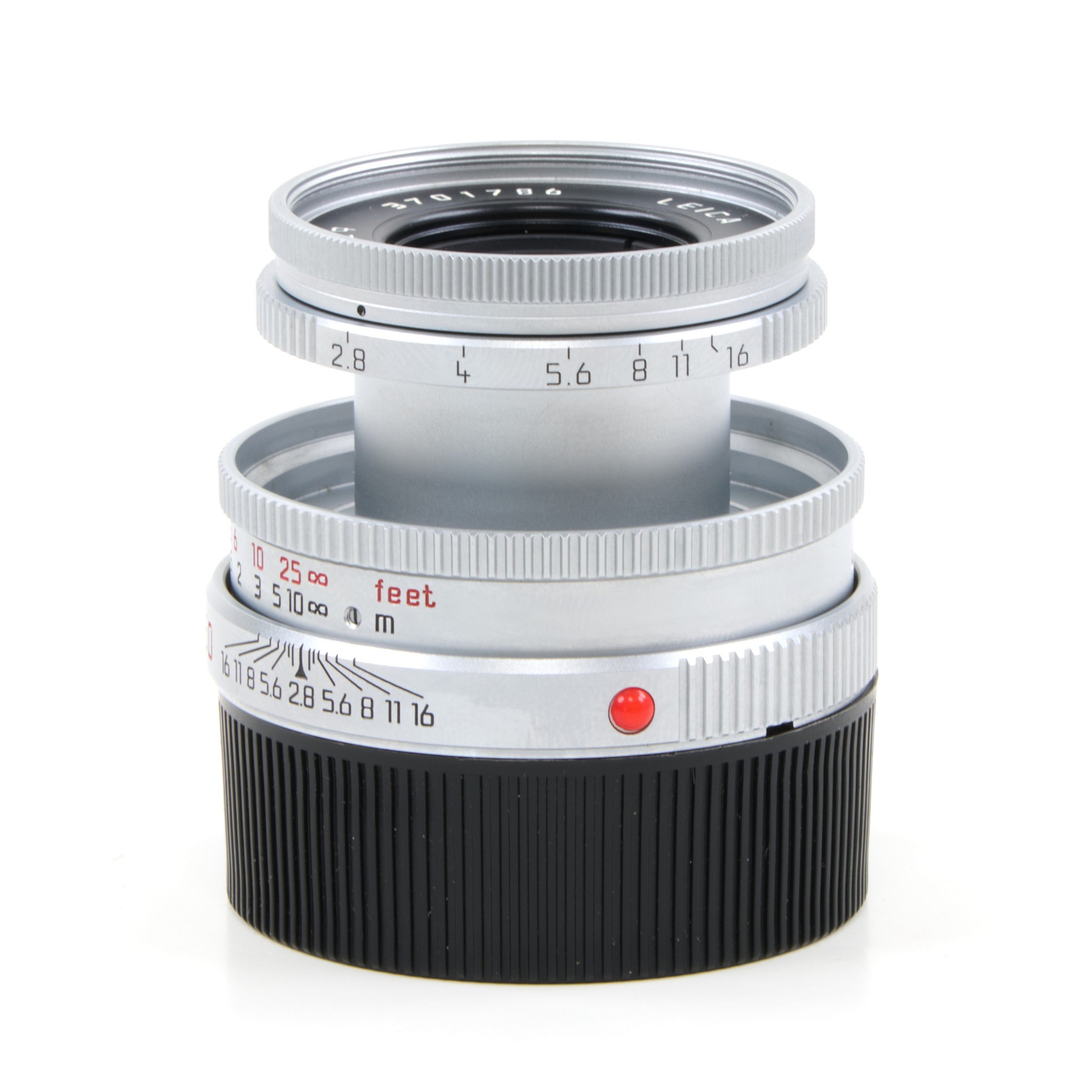 Leica 50mm f2.8 Elmar-M Chroom + Doos
