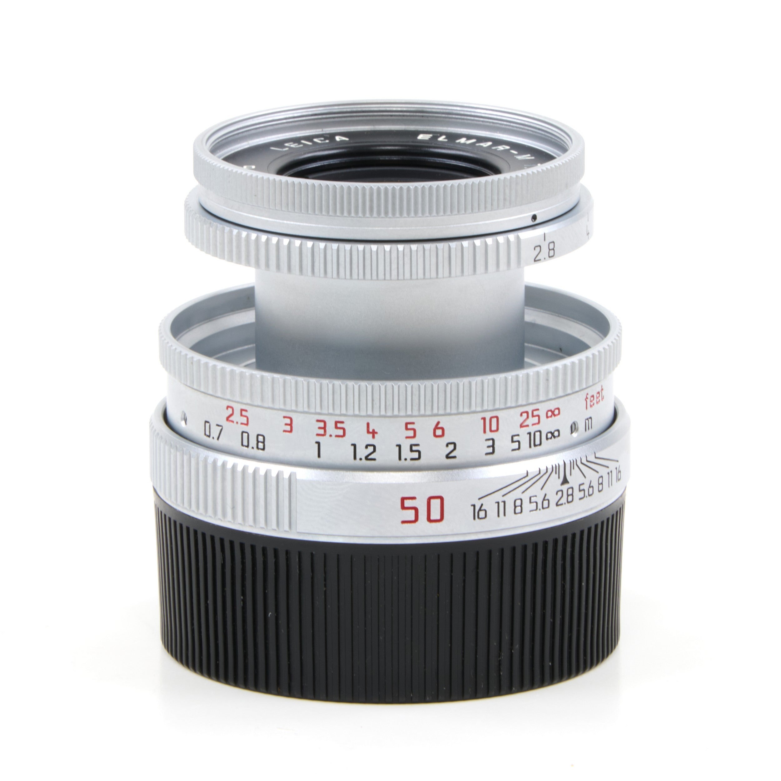 Leica 50mm f2.8 Elmar-M Chroom + Doos