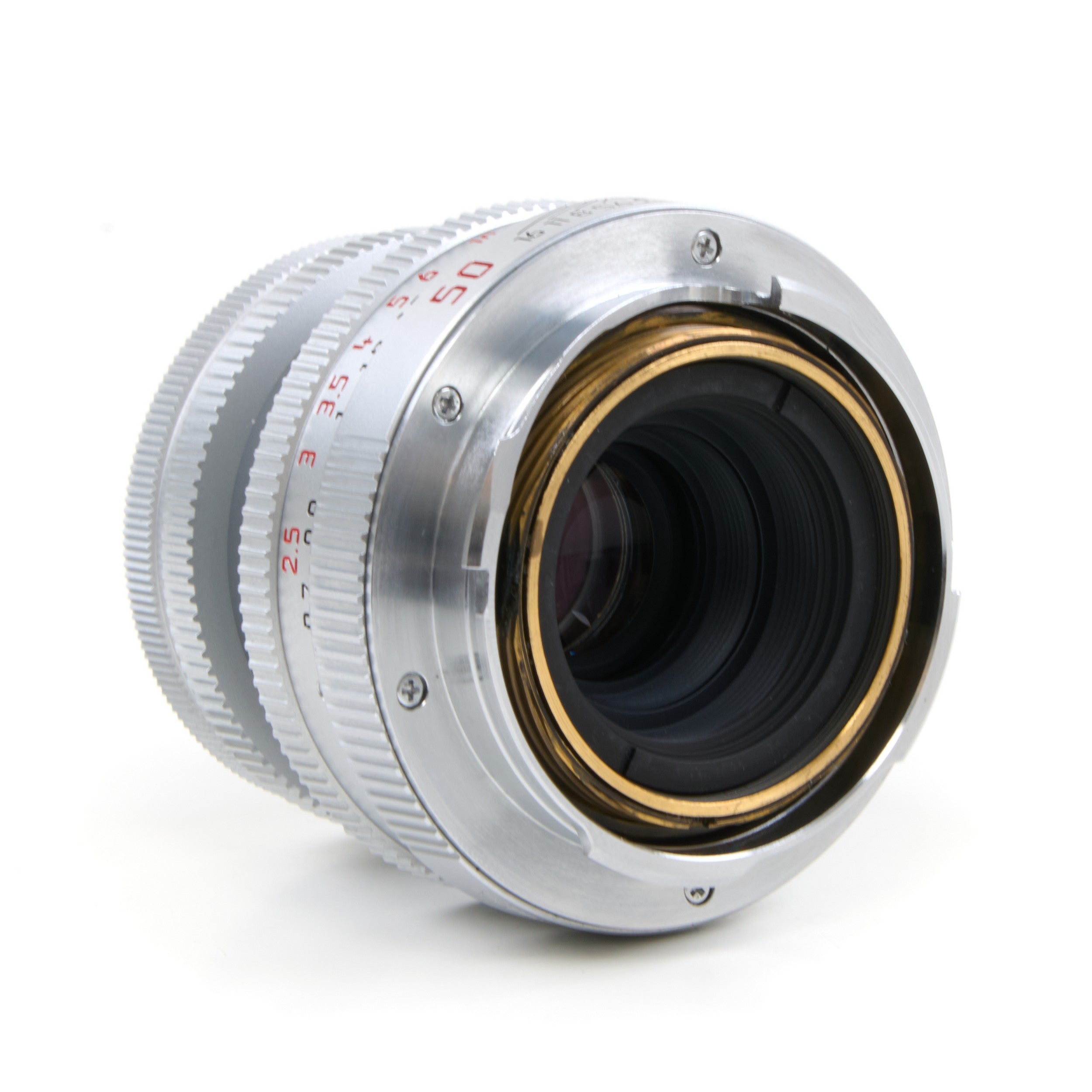 Leica 50mm f2.8 Elmar-M Chroom + Doos