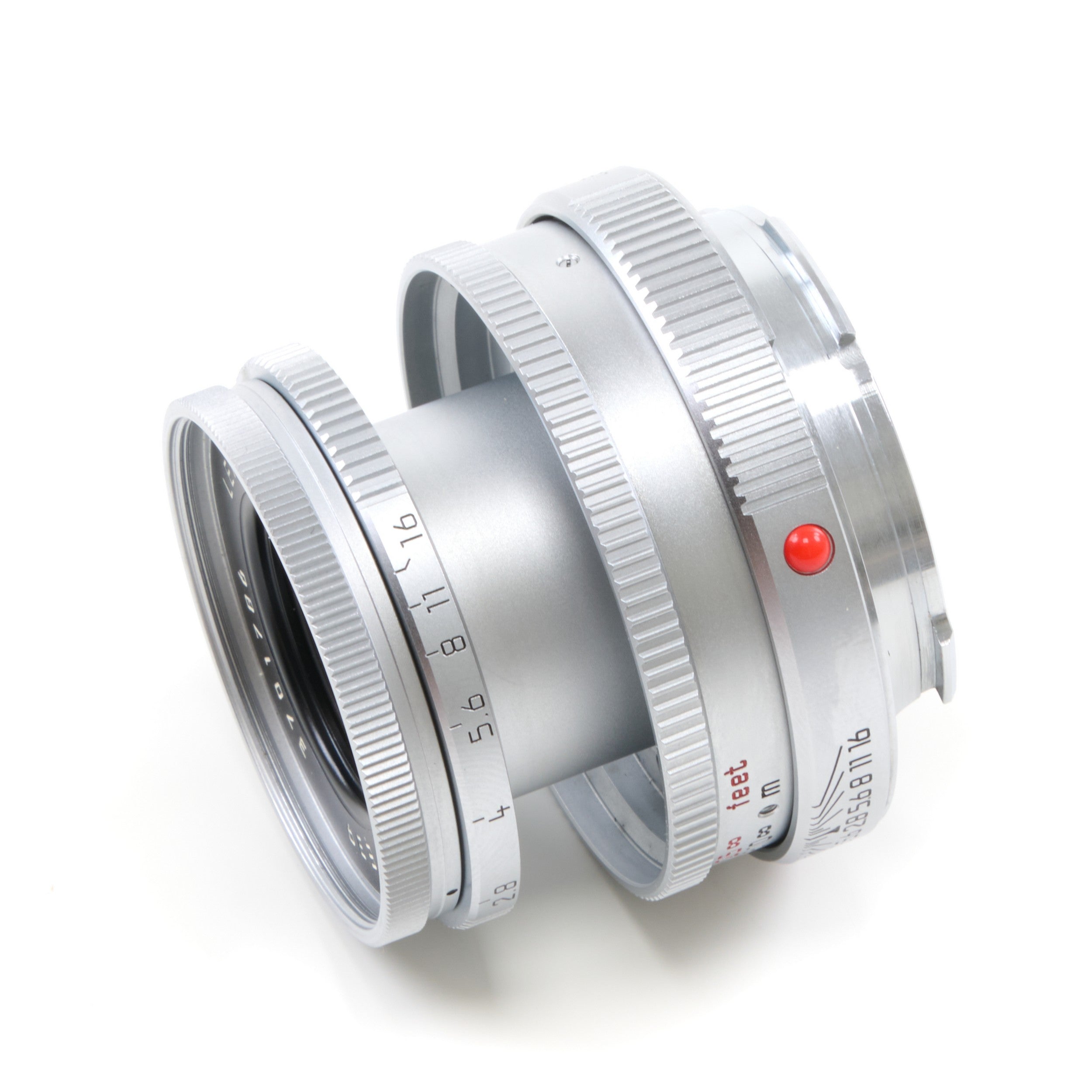 Leica 50mm f2.8 Elmar-M Chroom + Doos