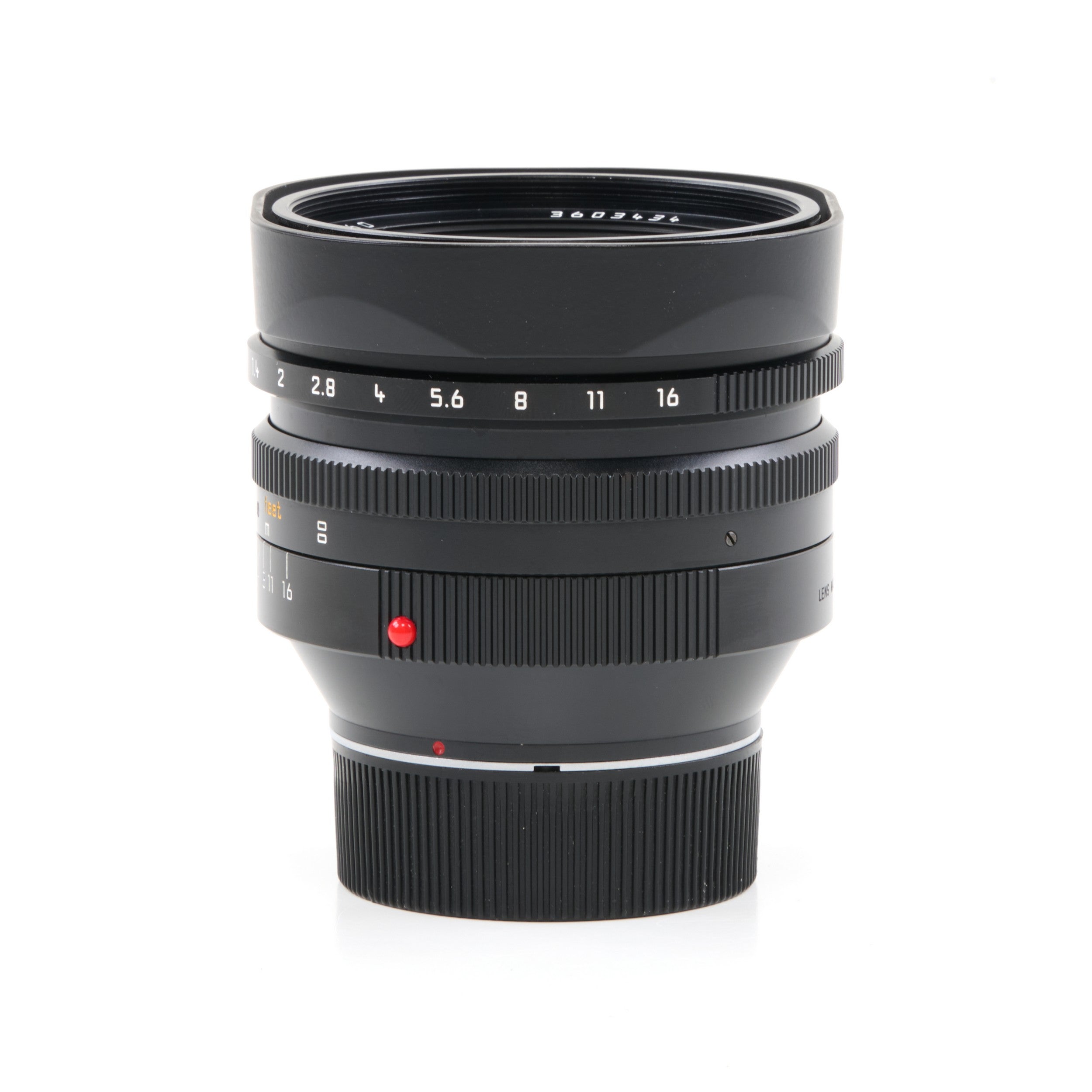Leica 50mm f1 Noctilux-M 4e versie