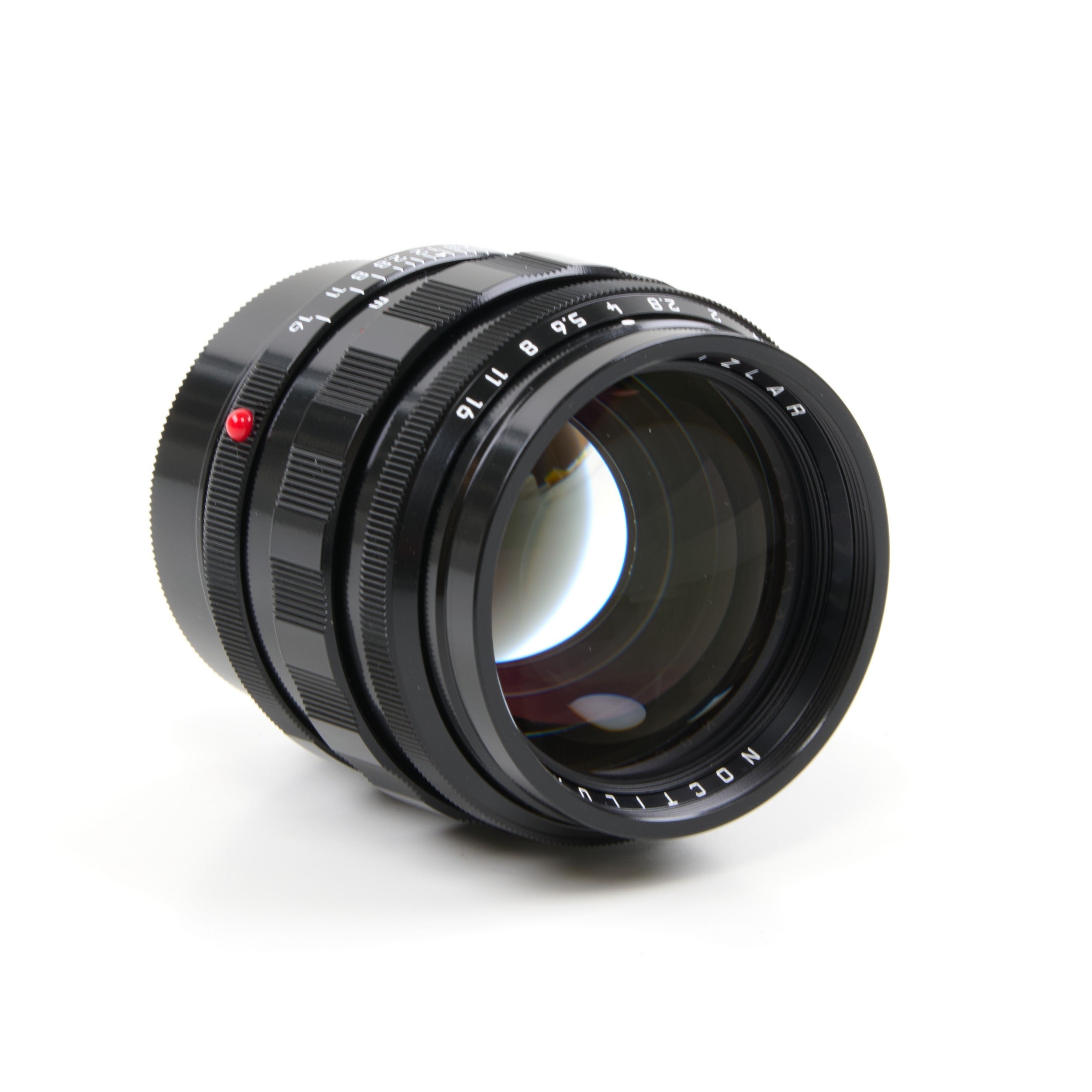 Leica 50mm f1.2 Noctilux-M ASPH Glossy Black Paint + Doos