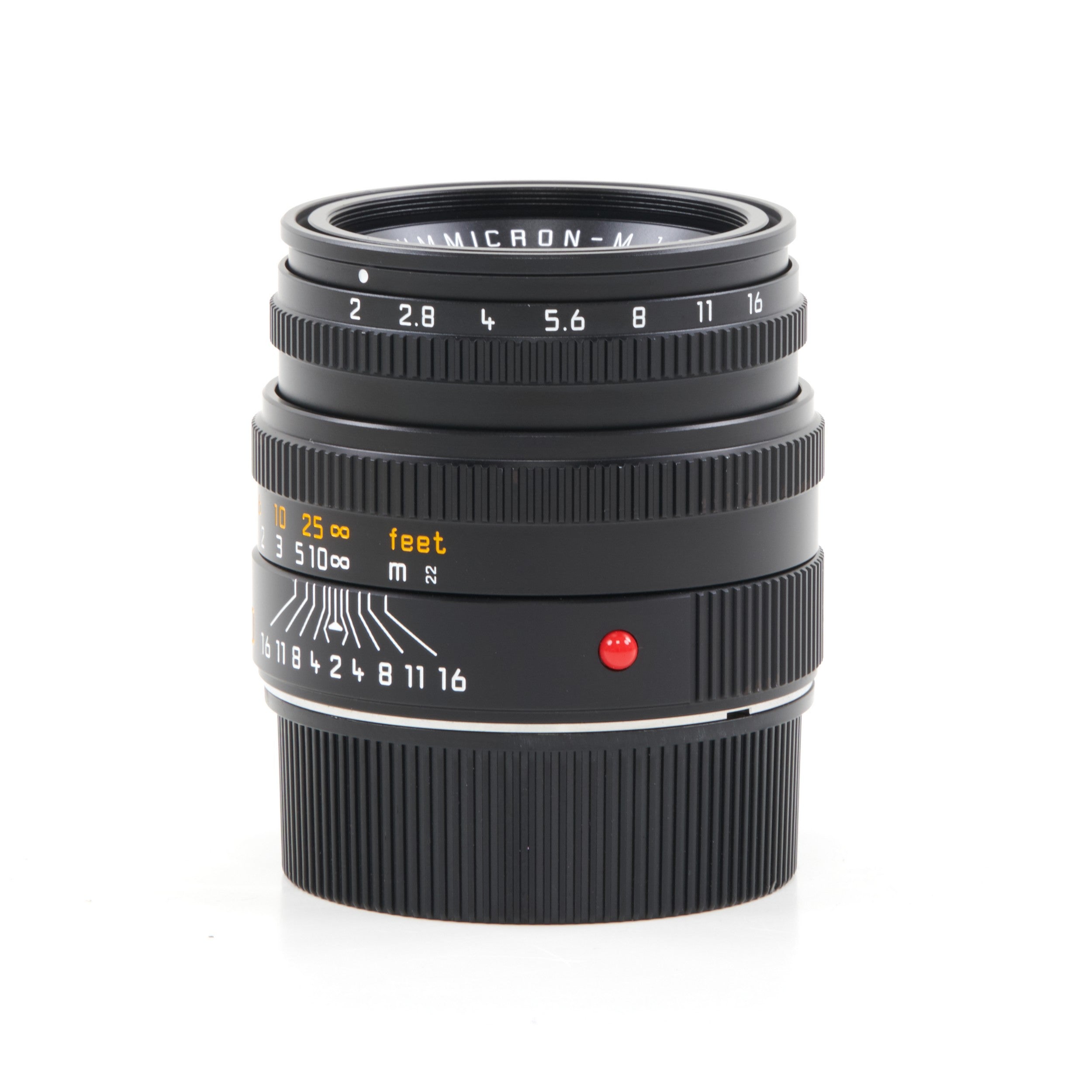Leica 50mm f2 Summicron-M Zwart 6-Bit + Doos