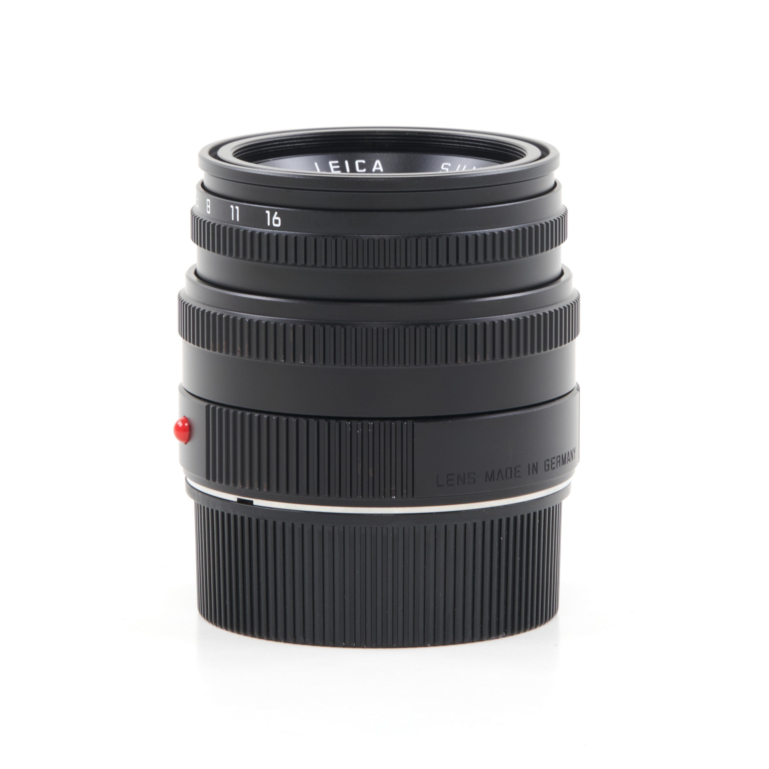 Leica 50mm f2 Summicron-M Zwart 6-Bit + Doos