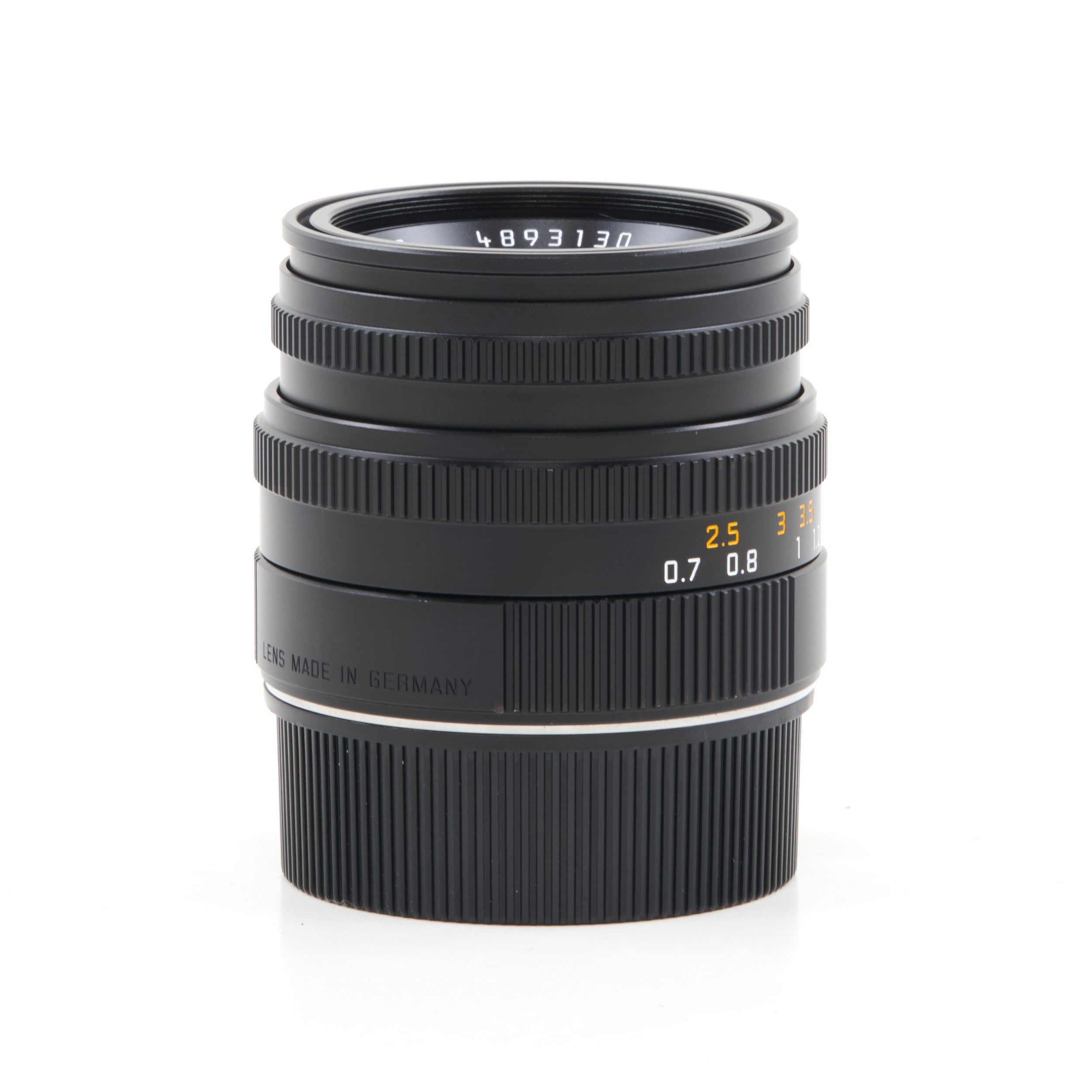 Leica 50mm f2 Summicron-M Zwart 6-Bit + Doos