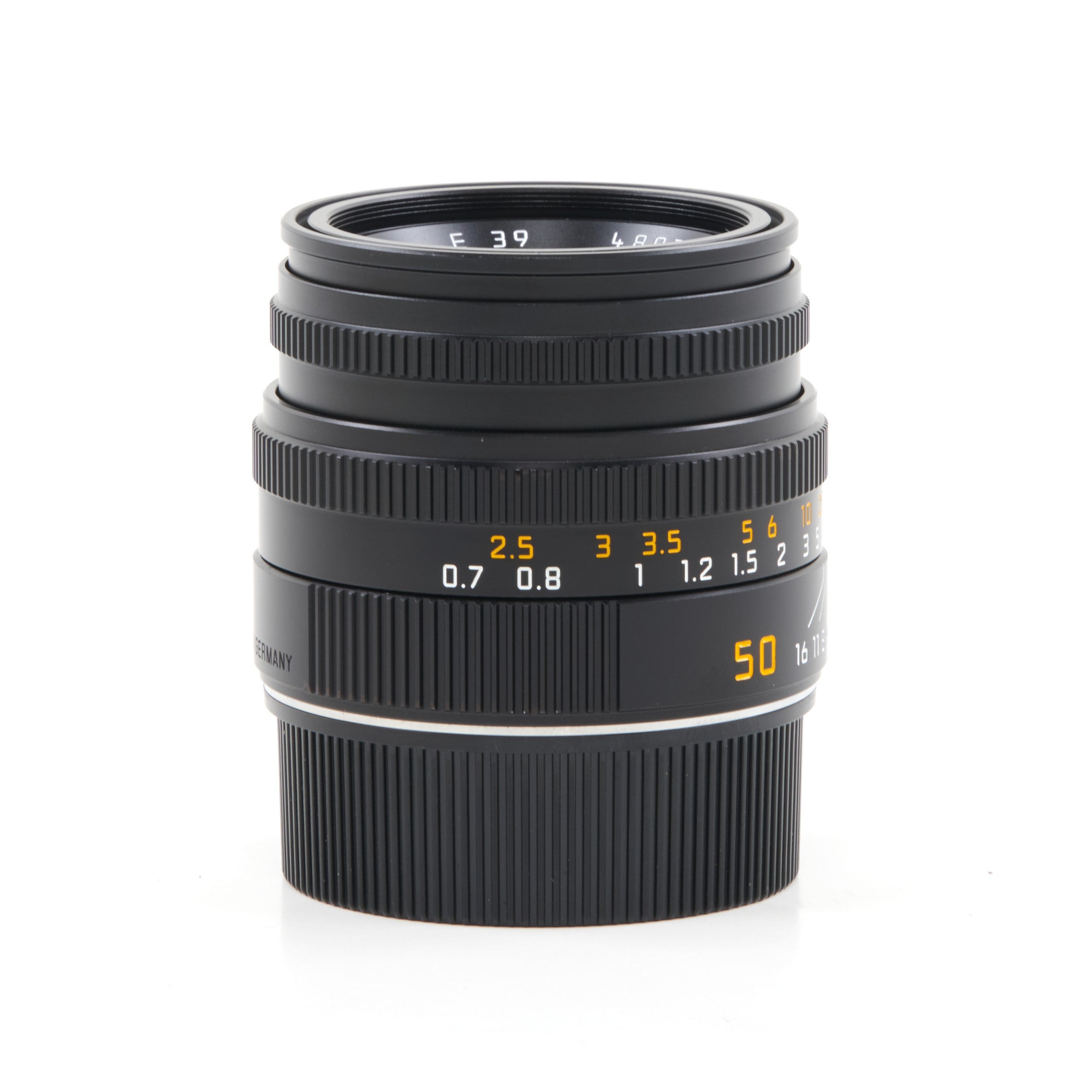Leica 50mm f2 Summicron-M Zwart 6-Bit + Doos