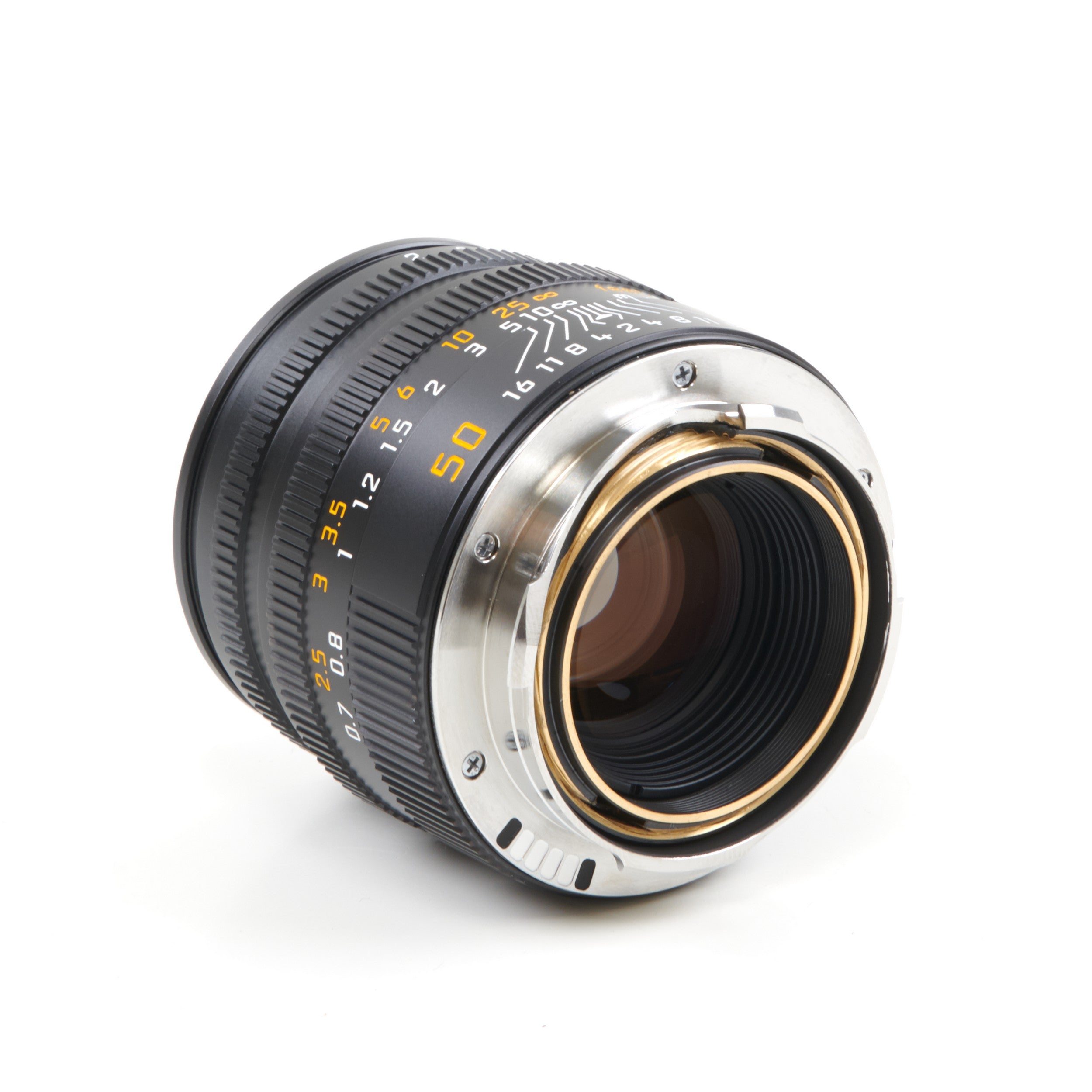 Leica 50mm f2 Summicron-M Zwart 6-Bit + Doos