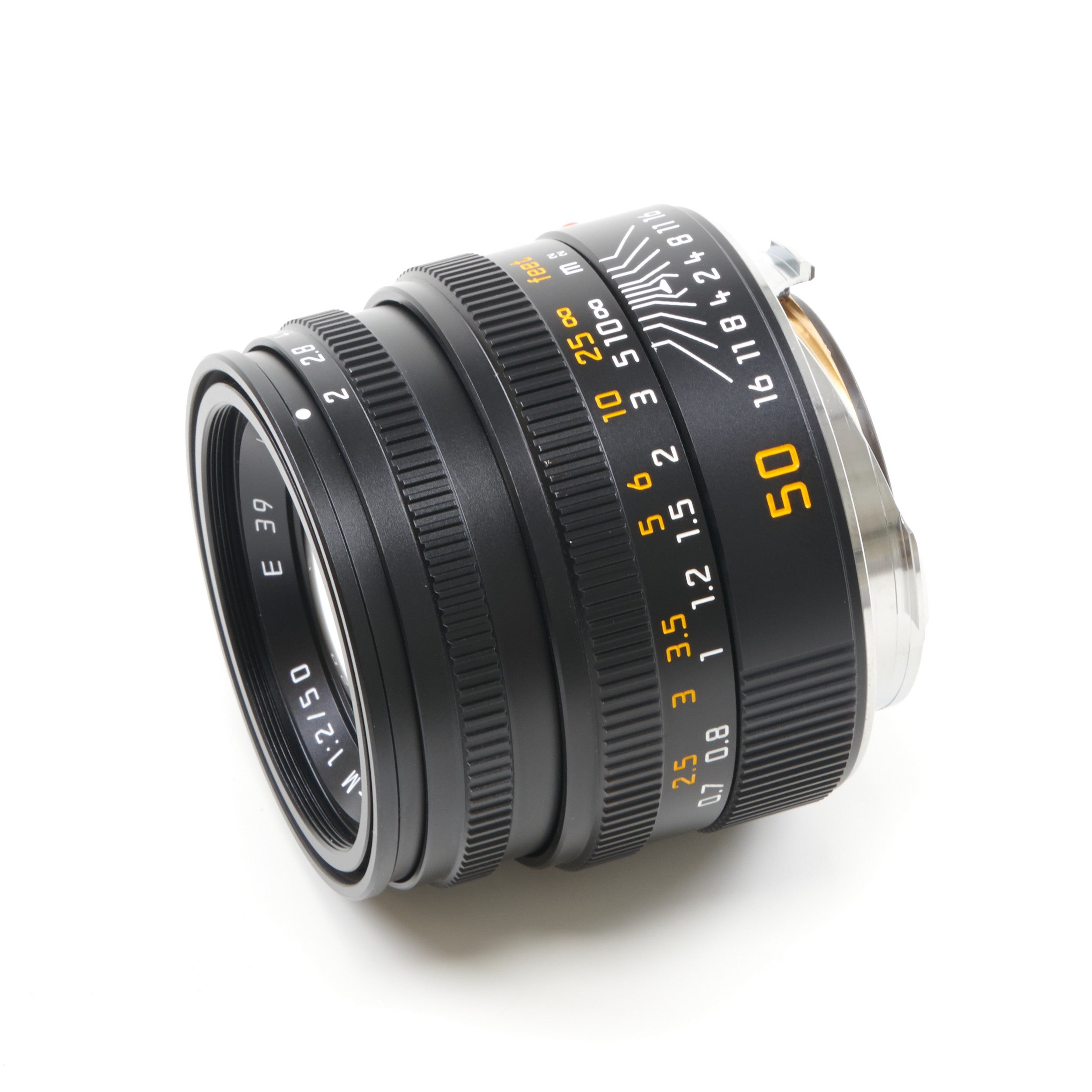 Leica 50mm f2 Summicron-M Zwart 6-Bit + Doos