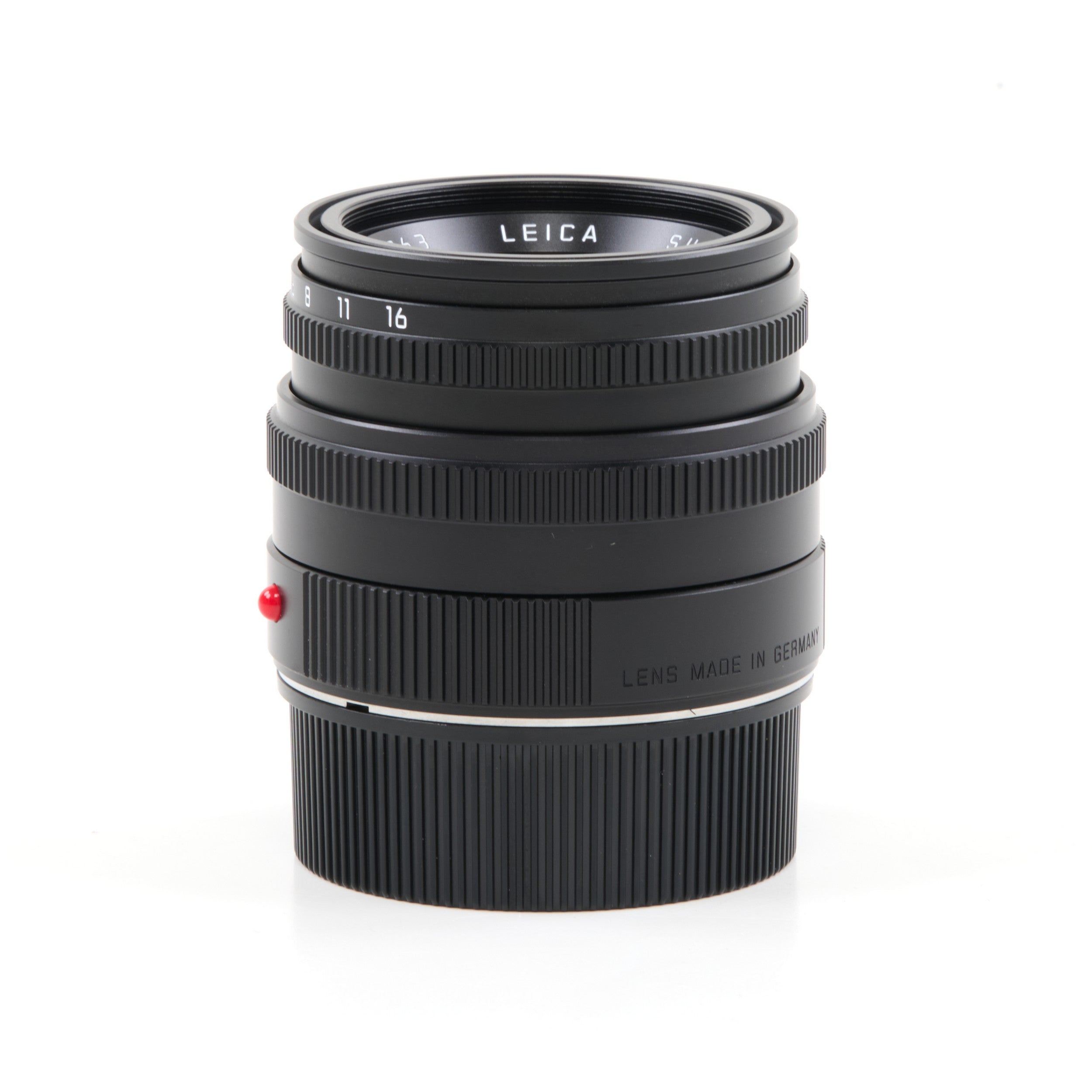 Leica 50mm f2 Summicron-M Zwart 6-Bit + Doos