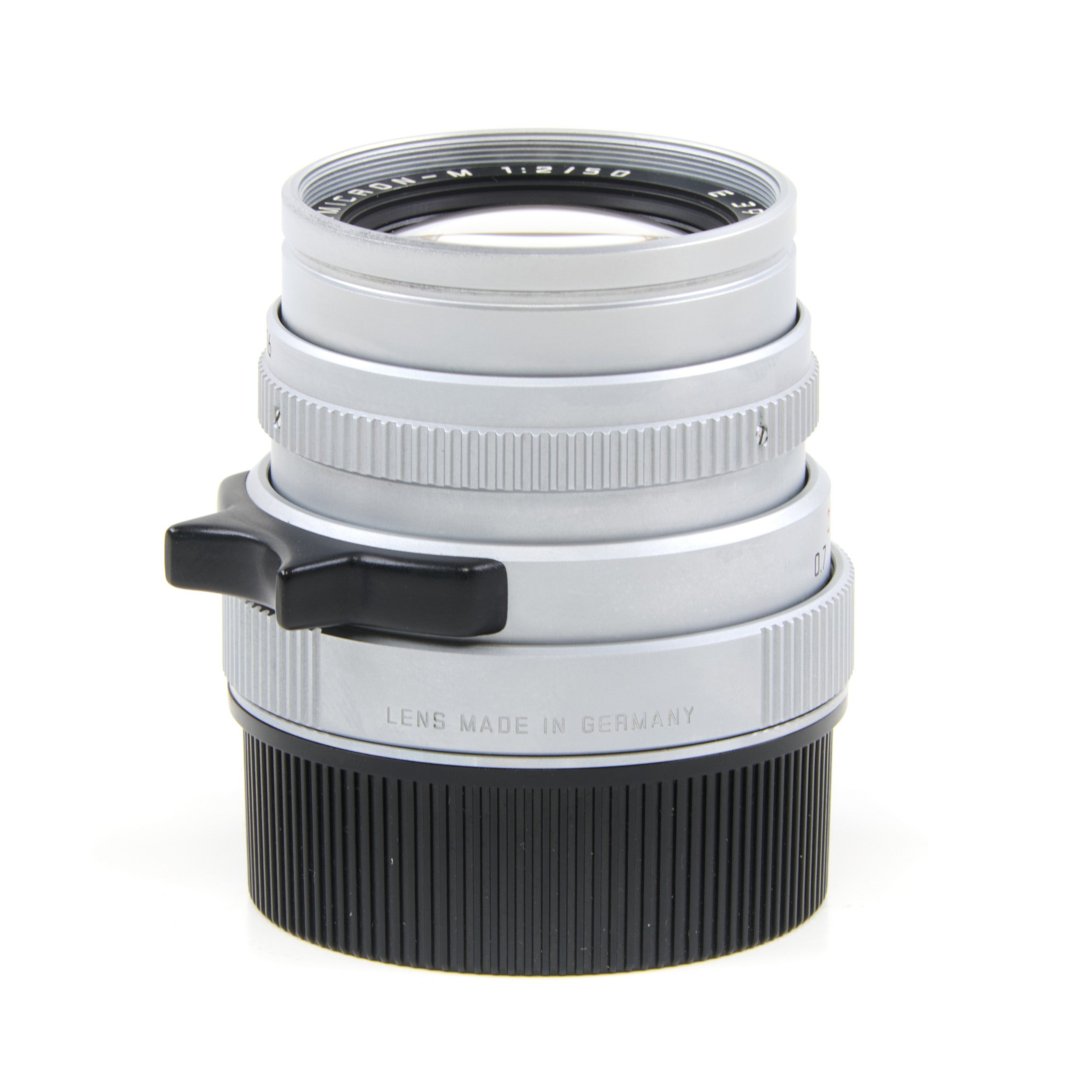 Leica 50mm f2 Summicron-M Chroom 6-Bit + Zonnekap