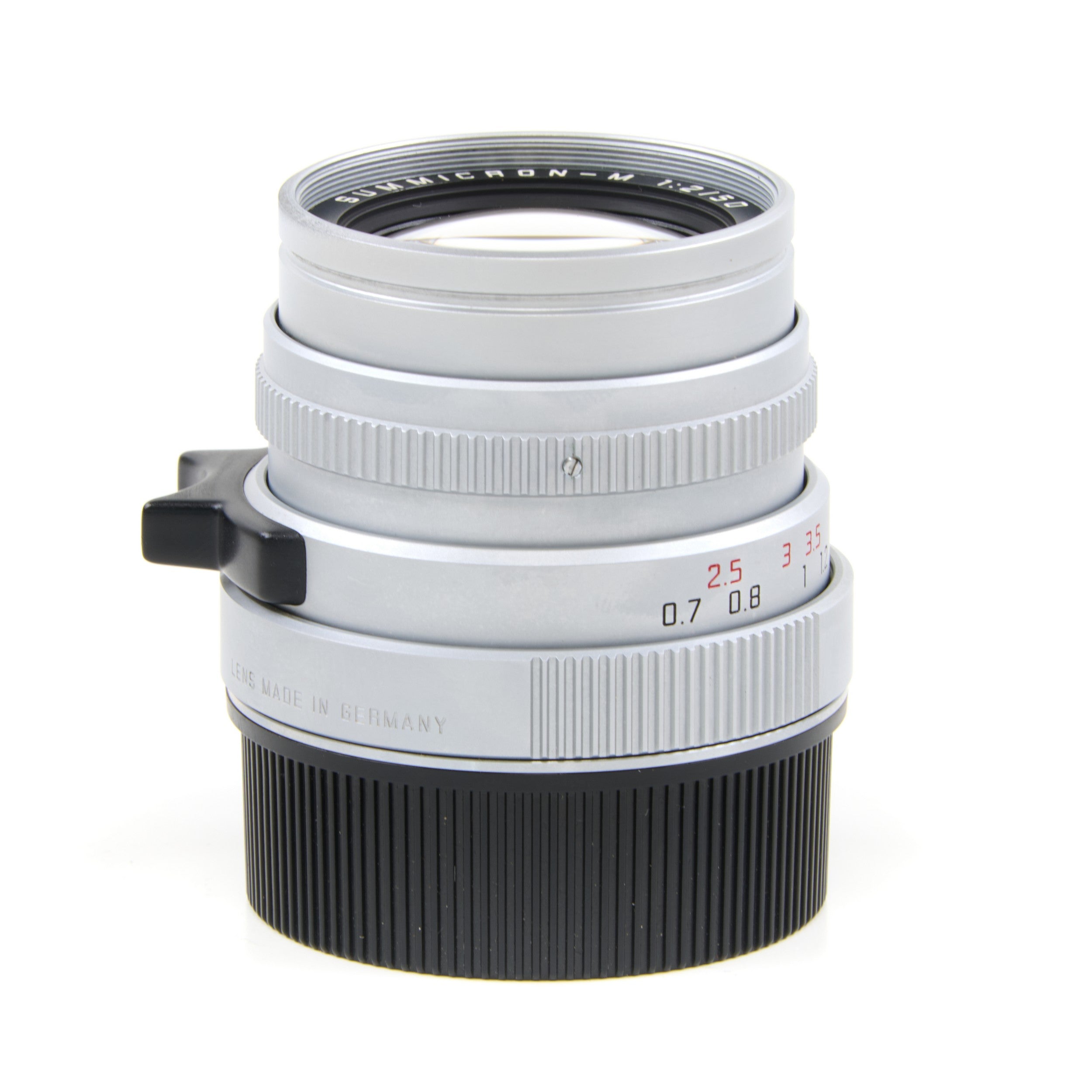 Leica 50mm f2 Summicron-M Chroom 6-Bit + Zonnekap