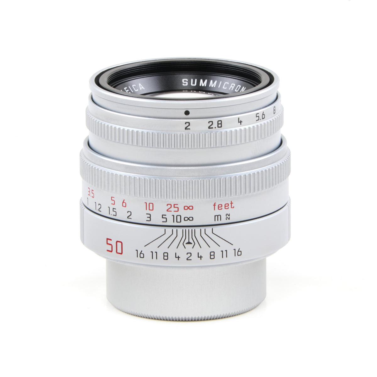 Leica 50mm f2 Summicron M39 + Doos