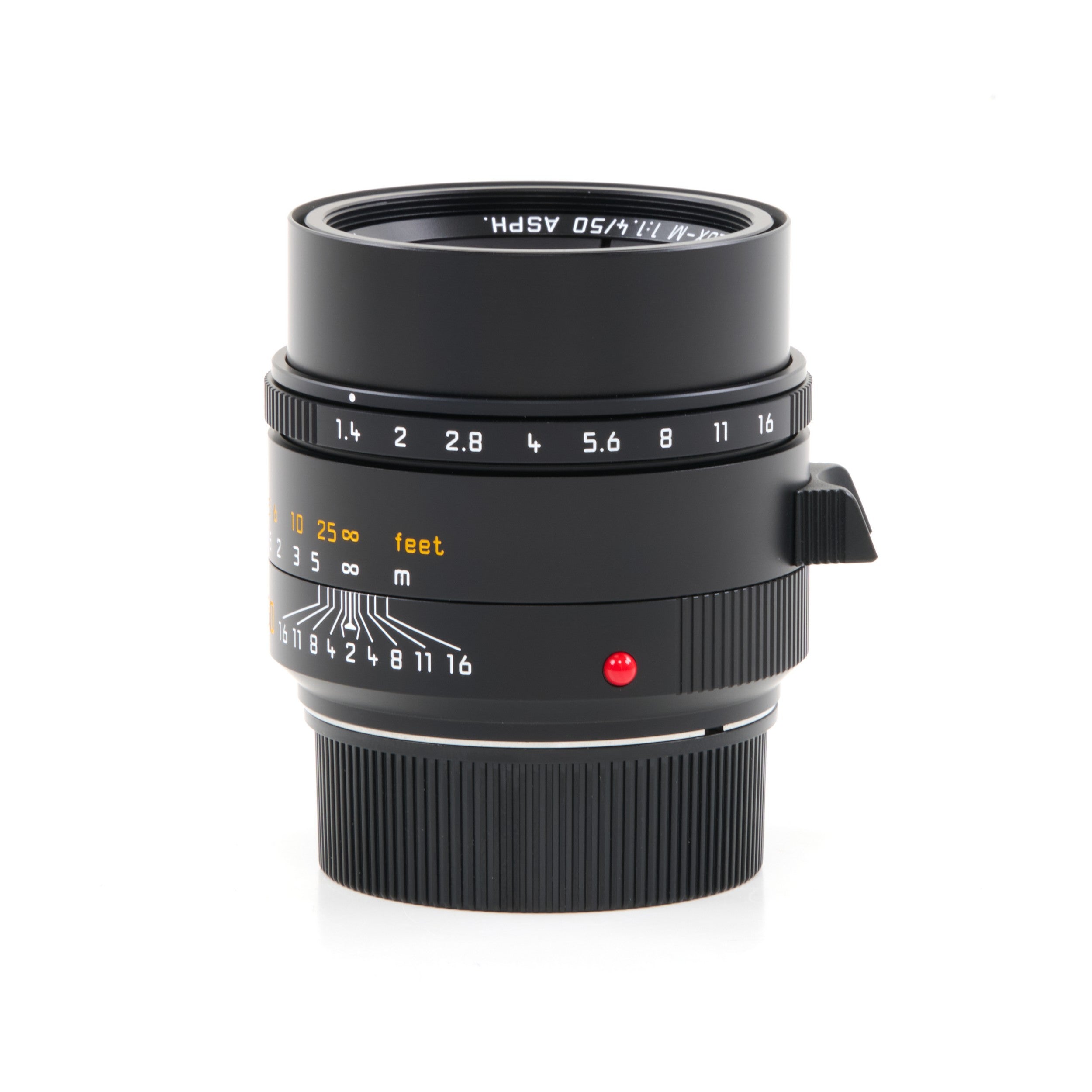 Leica 50mm f1.4 Summilux-M ASPH MK II Zwart + Doos
