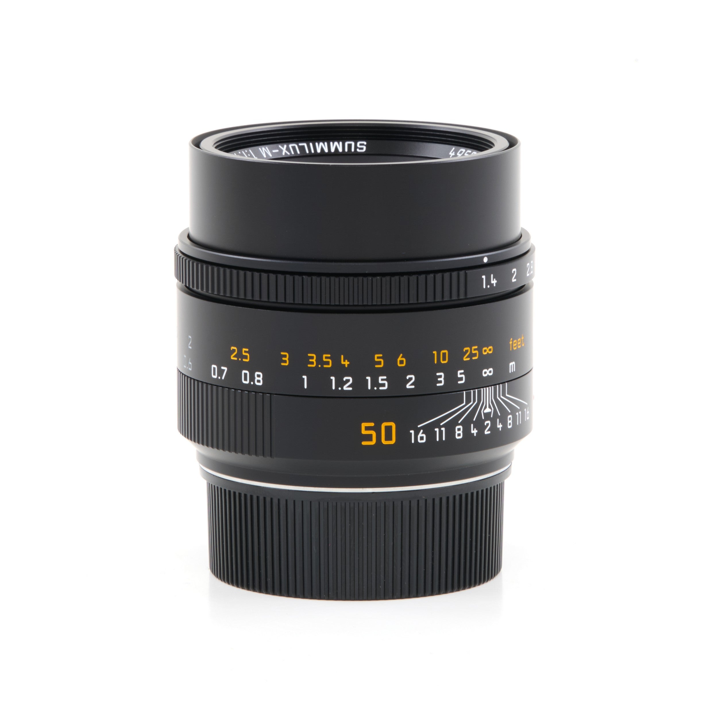 Leica 50mm f1.4 Summilux-M ASPH MK II Zwart + Doos
