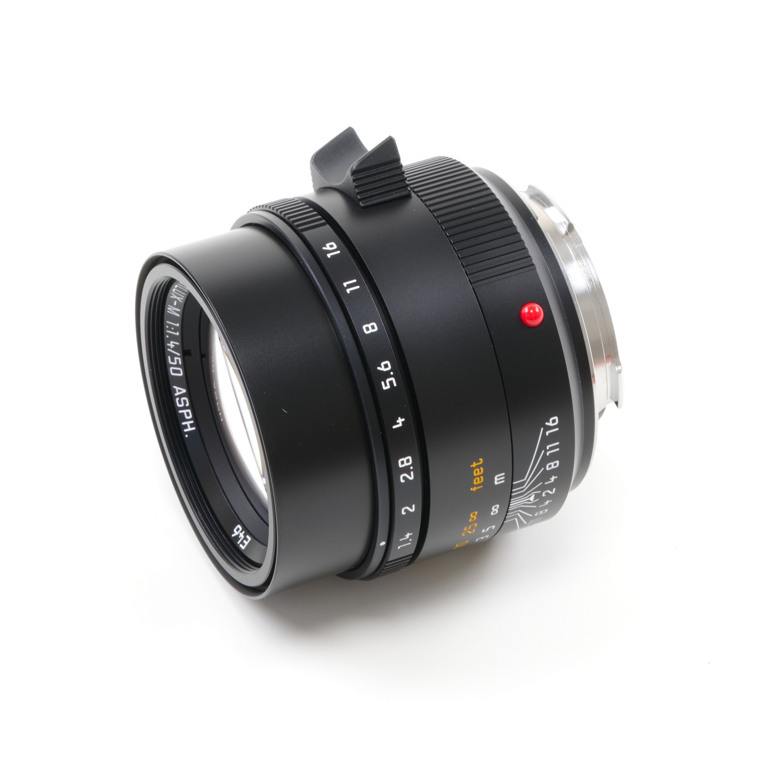 Leica 50mm f1.4 Summilux-M ASPH MK II Zwart + Doos