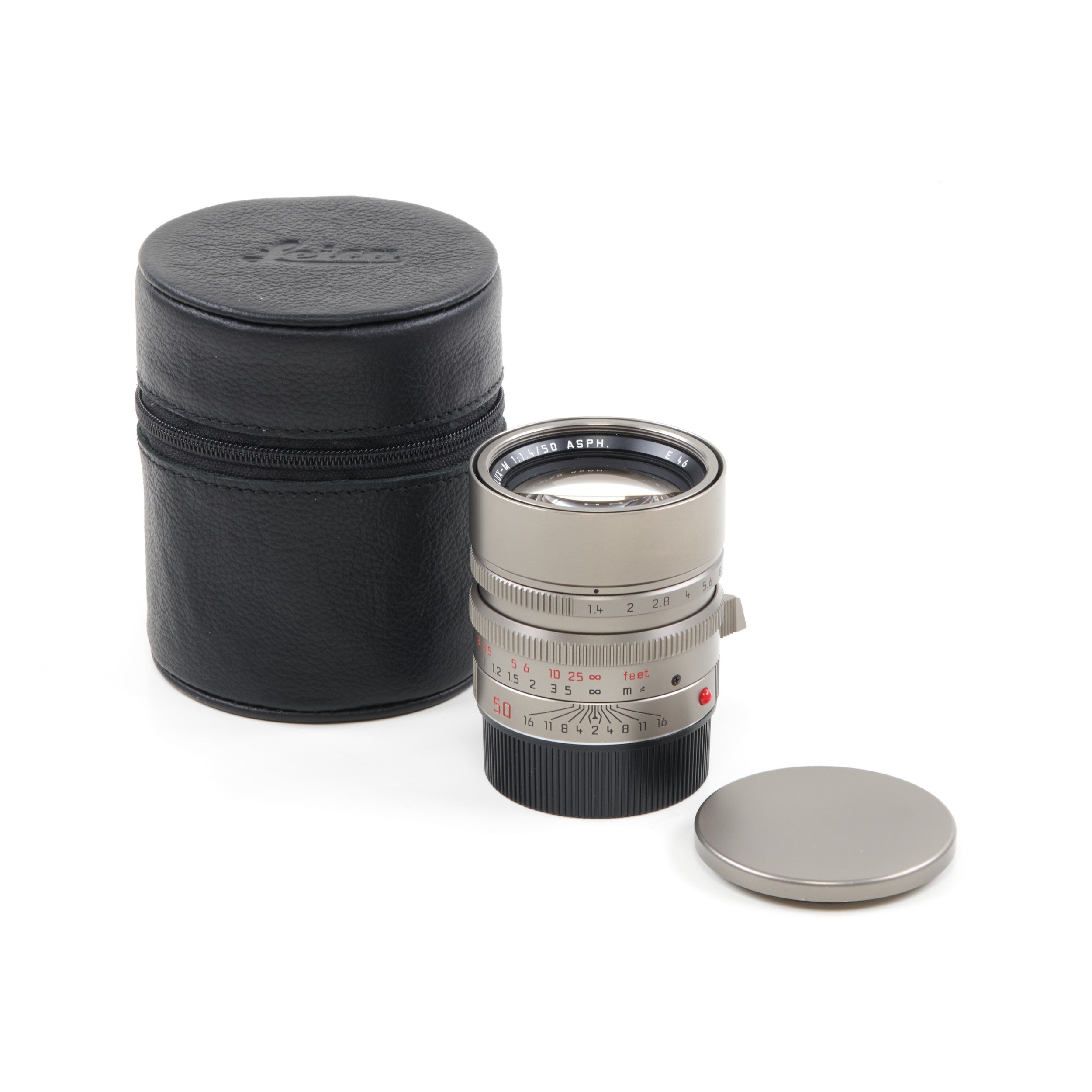 Leica 50mm f1.4 Summilux-M ASPH Titanium Uit M7 Titanium Set
