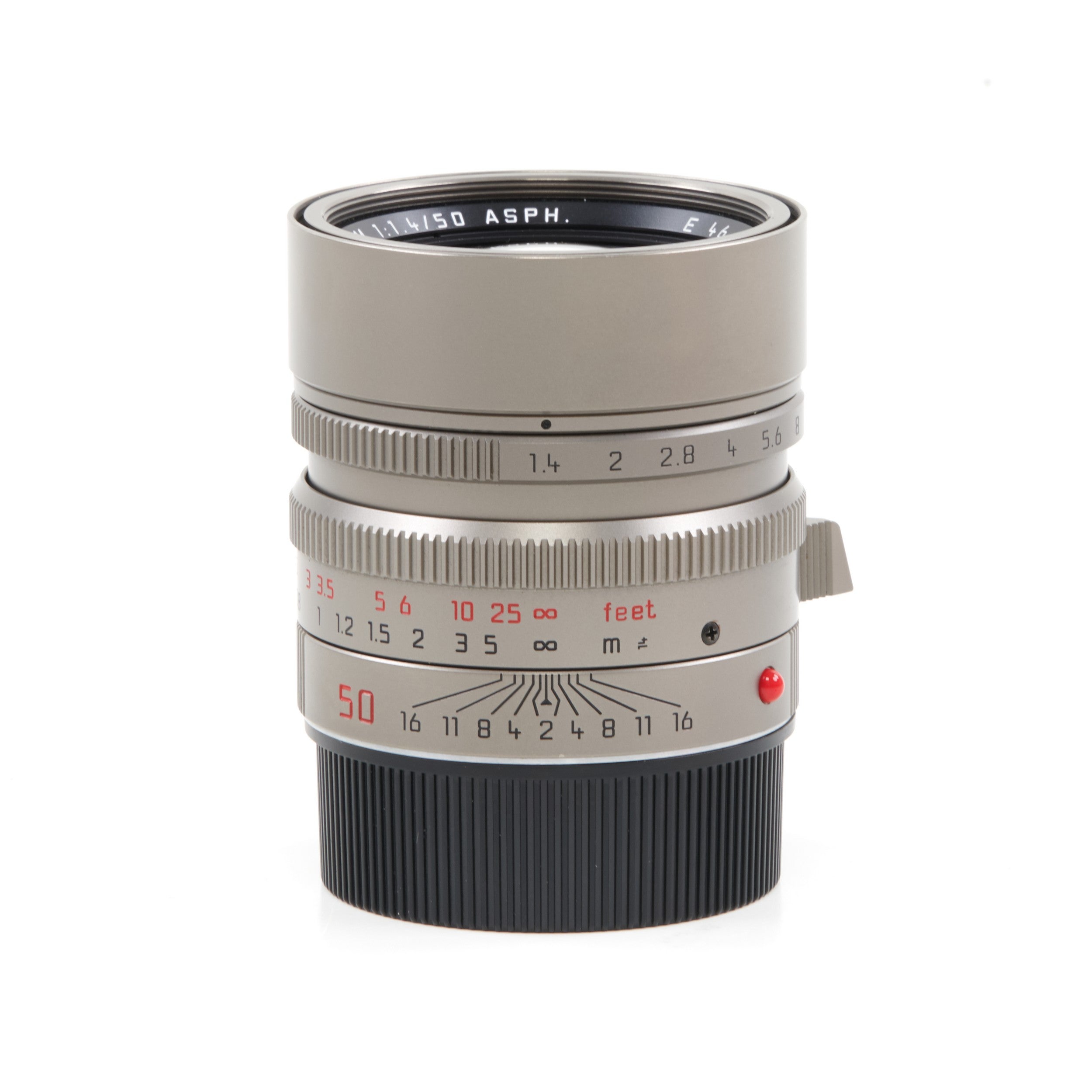 Leica 50mm f1.4 Summilux-M ASPH Titanium Uit M7 Titanium Set