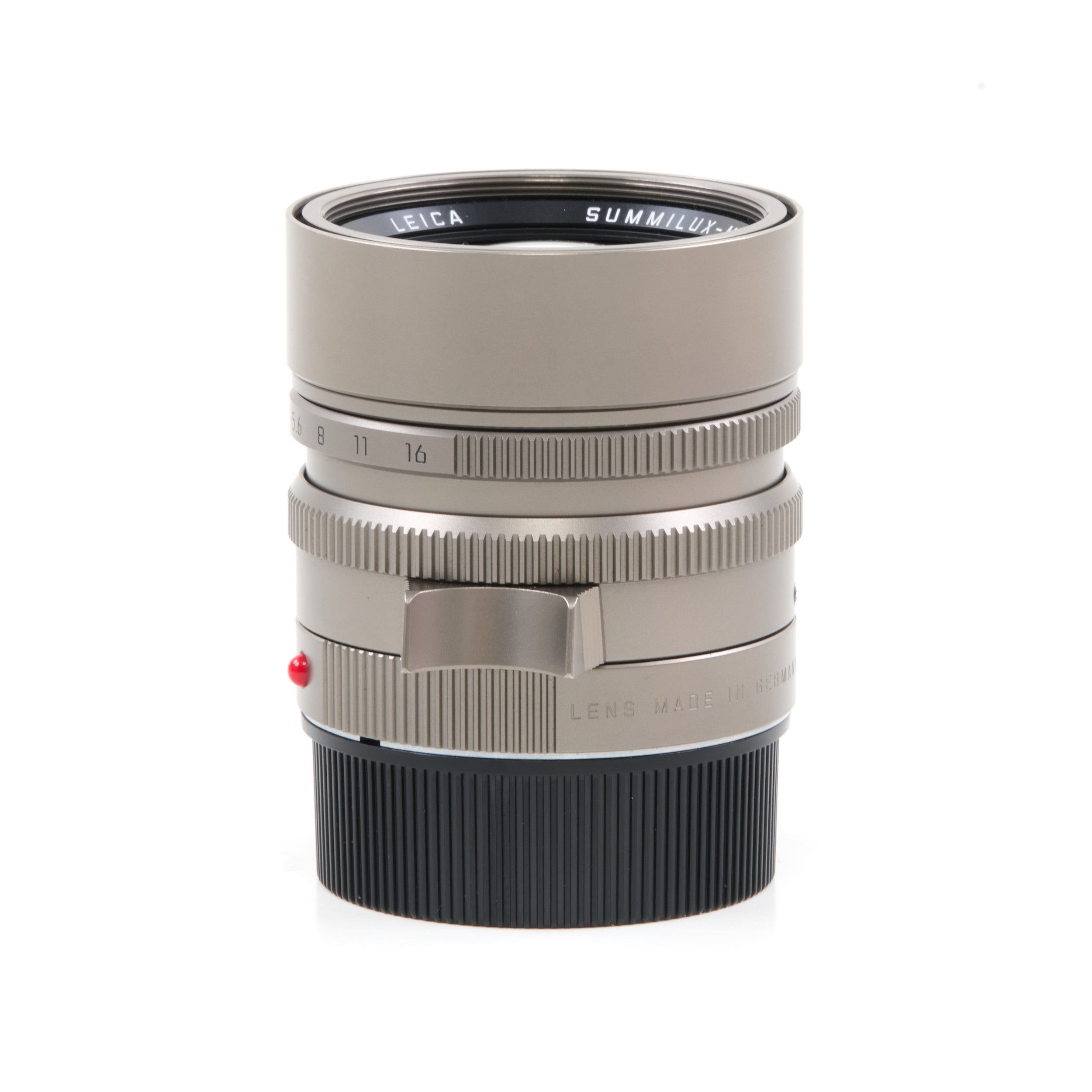 Leica 50mm f1.4 Summilux-M ASPH Titanium Uit M7 Titanium Set