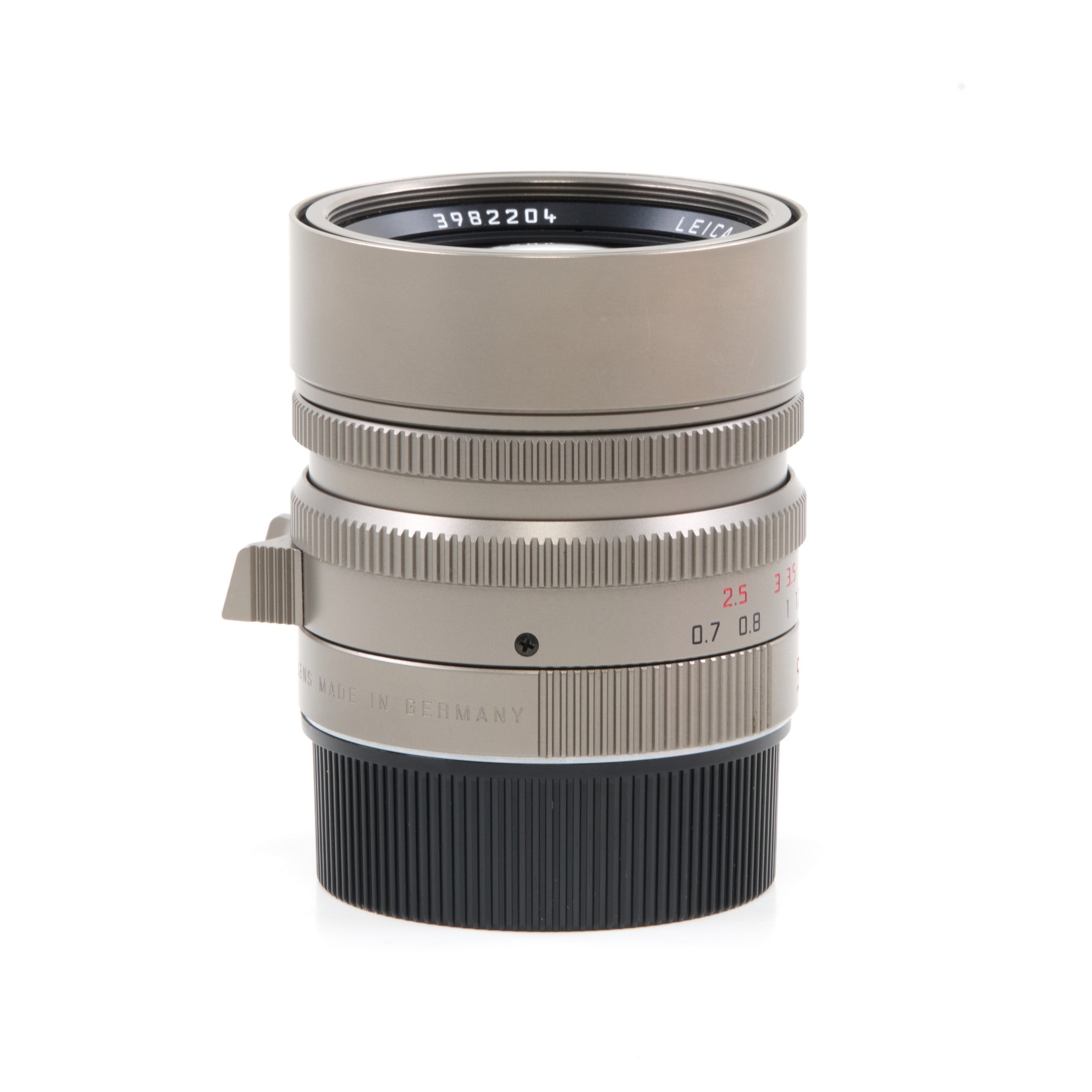 Leica 50mm f1.4 Summilux-M ASPH Titanium Uit M7 Titanium Set