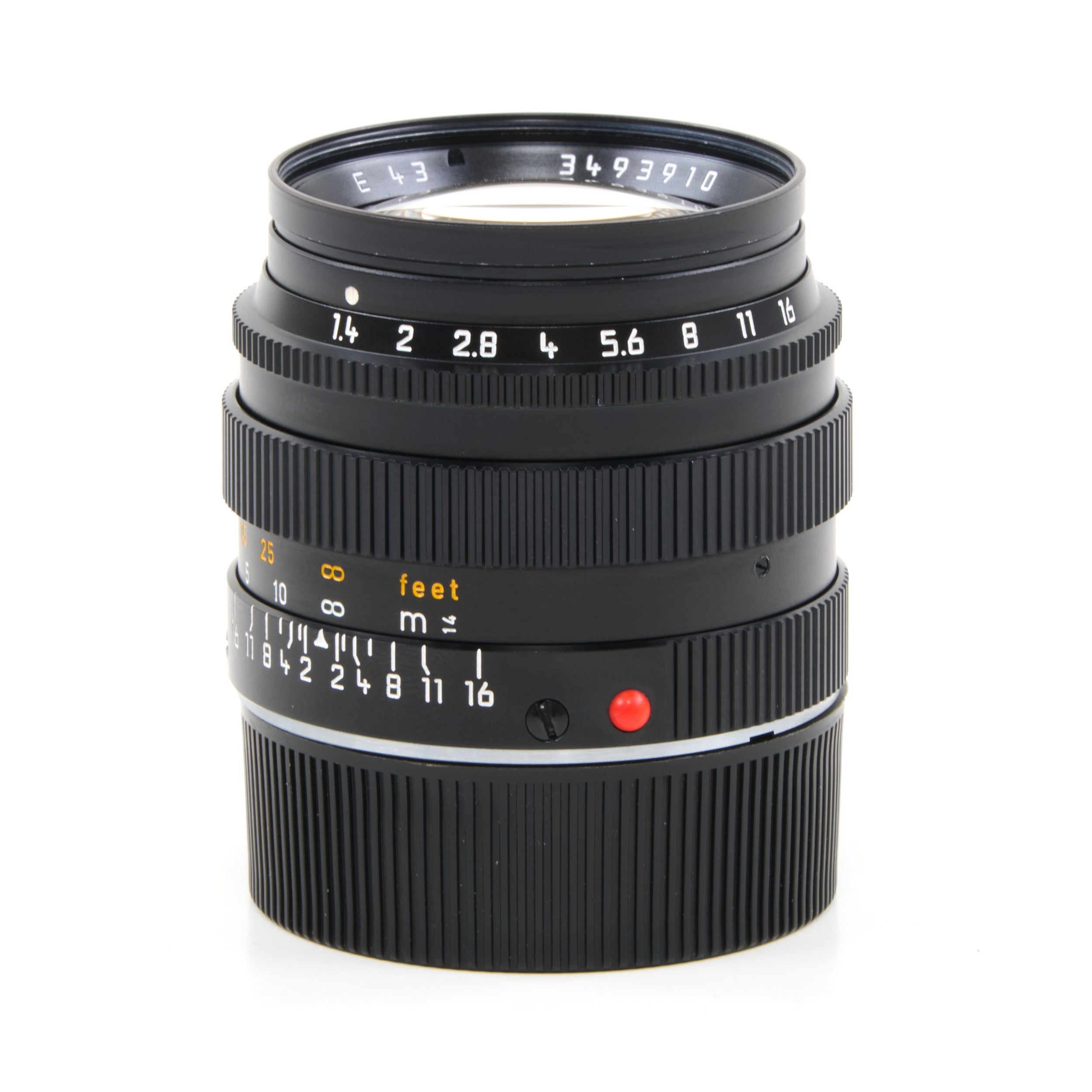 Leica 50mm f1.4 Summilux-M Zwart + Doos