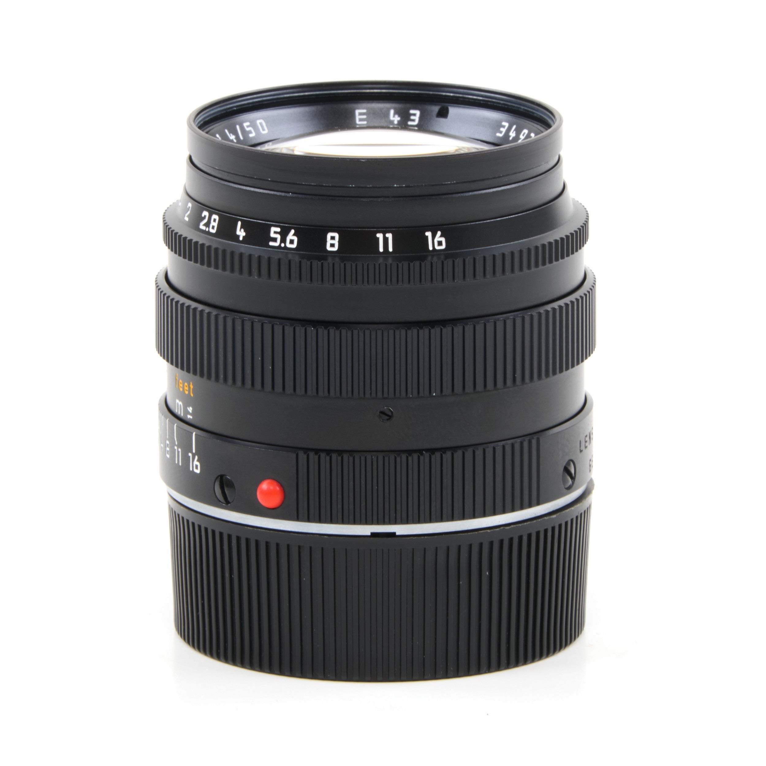 Leica 50mm f1.4 Summilux-M Zwart + Doos
