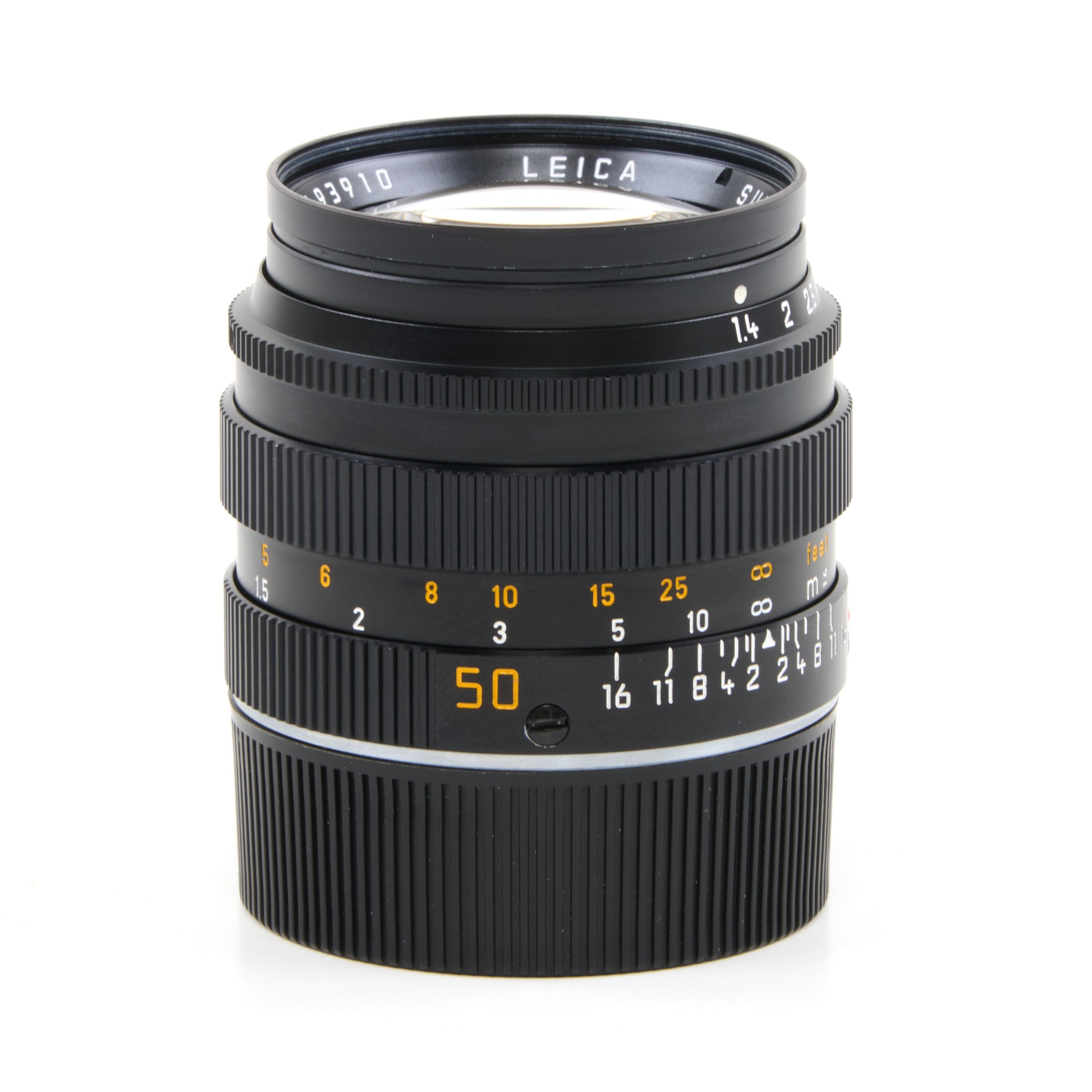 Leica 50mm f1.4 Summilux-M Zwart + Doos
