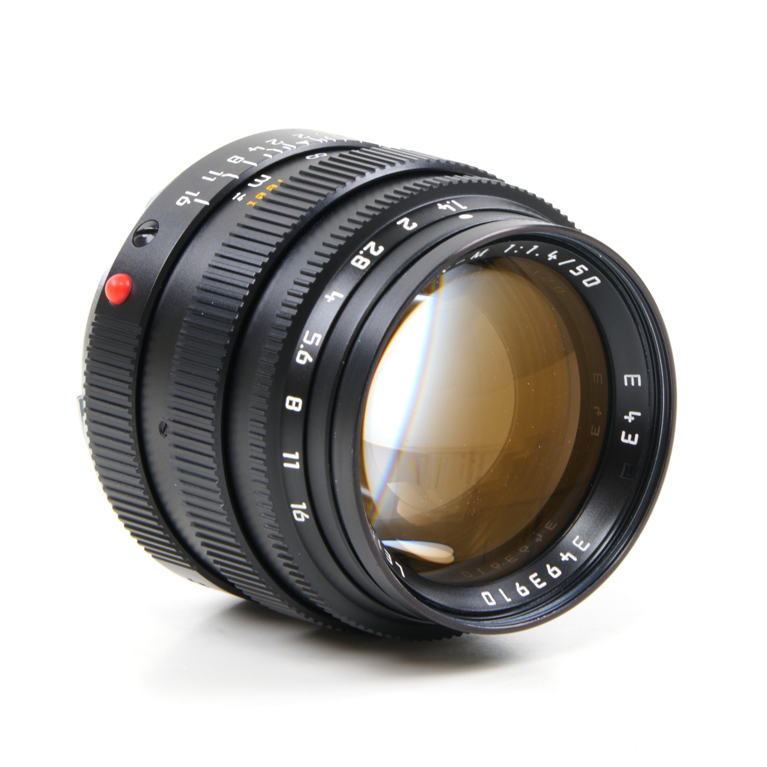 Leica 50mm f1.4 Summilux-M Zwart + Doos