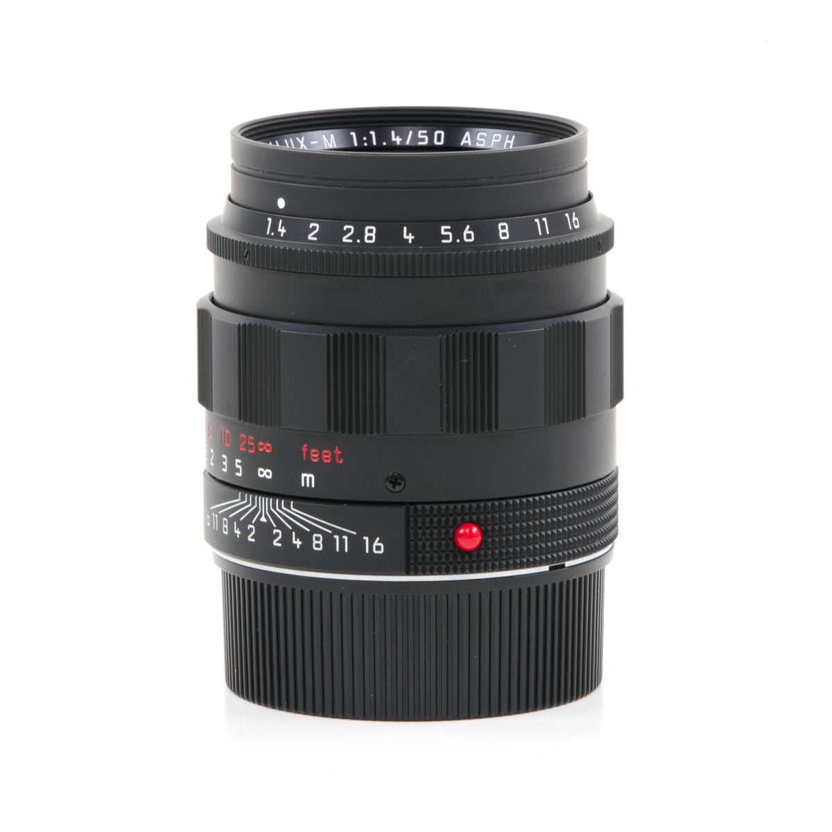 Leica 50mm f1.4 Summilux-M ASPH Limited Edition Black Chrome + Doos