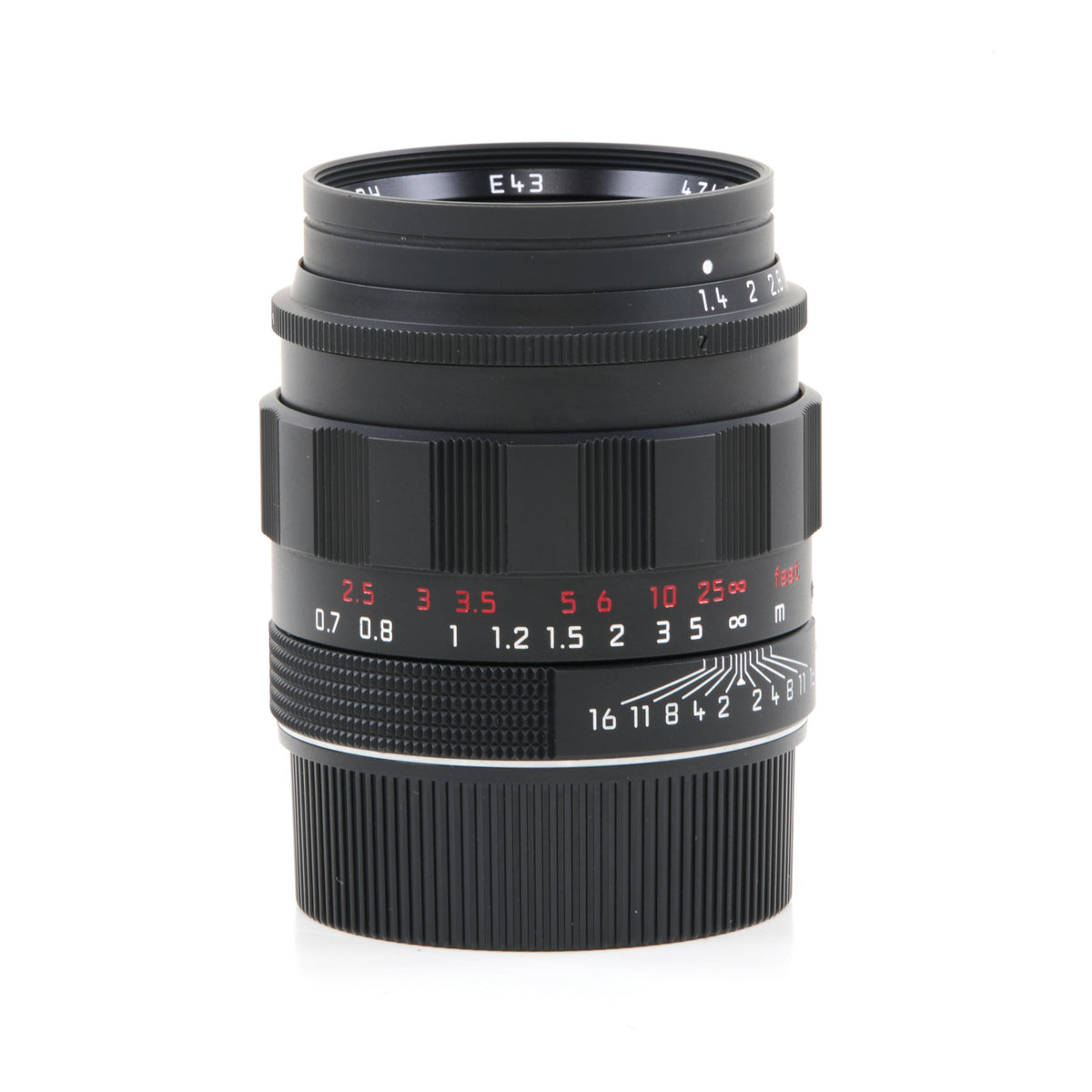 Leica 50mm f1.4 Summilux-M ASPH Limited Edition Black Chrome + Doos