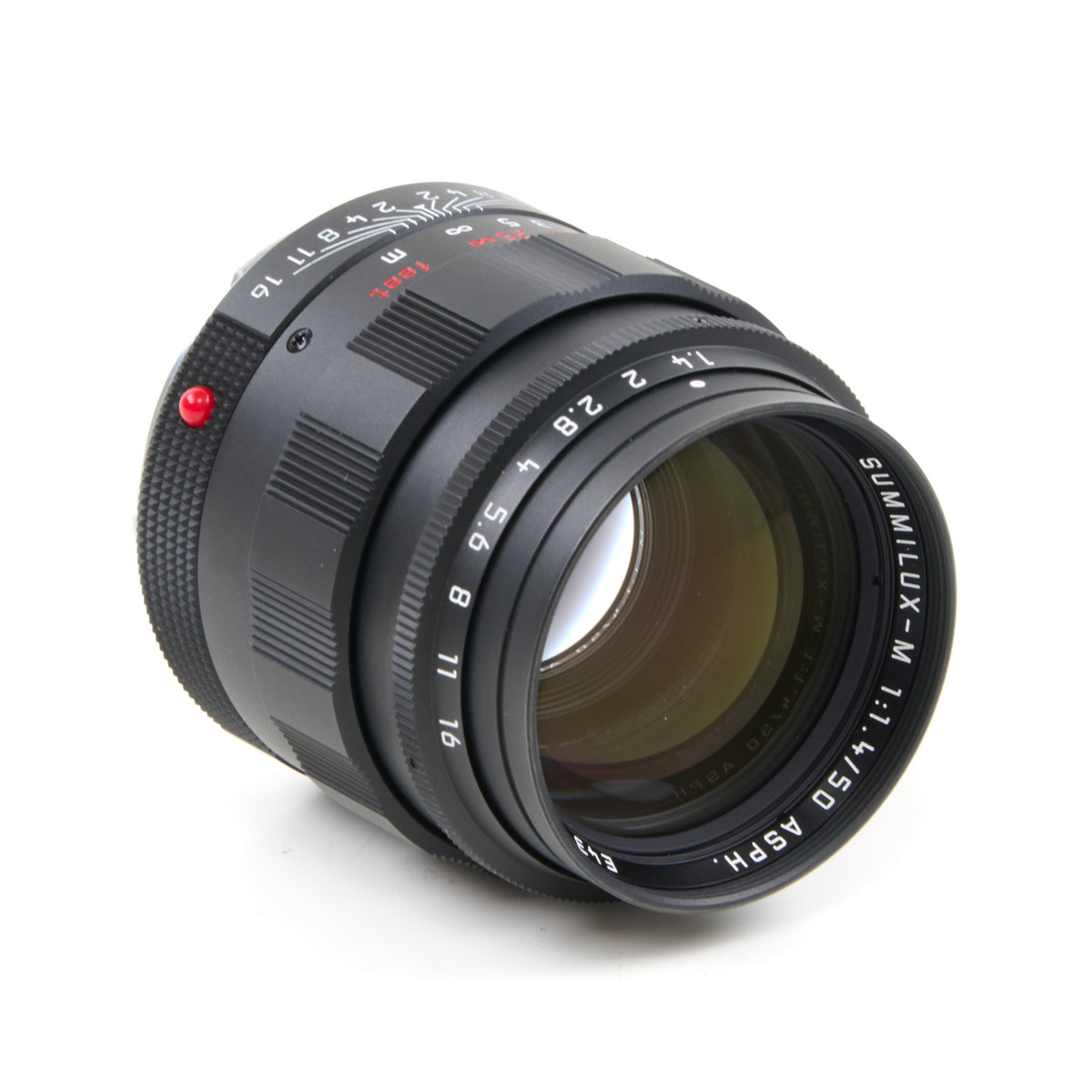 Leica 50mm f1.4 Summilux-M ASPH Limited Edition Black Chrome + Doos