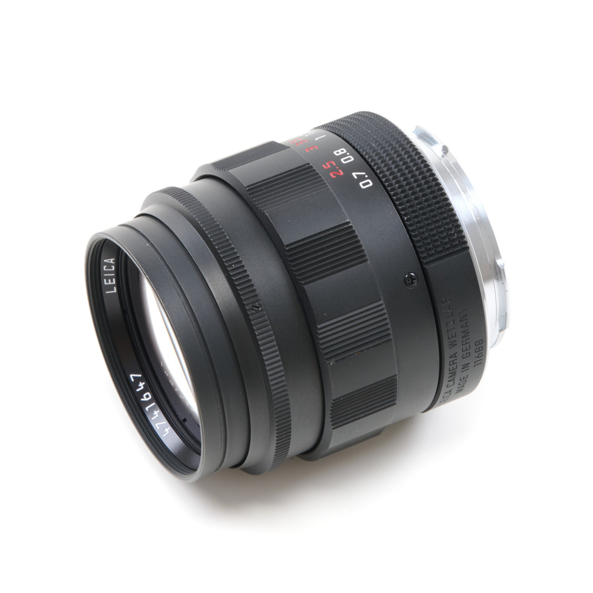 Leica 50mm f1.4 Summilux-M ASPH Limited Edition Black Chrome + Doos
