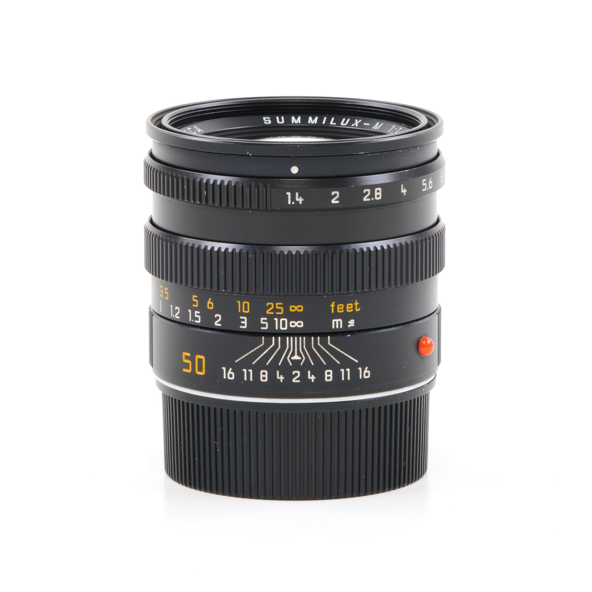 Leica 50mm f1.4 Summilux-M Pre-ASPH Zwart