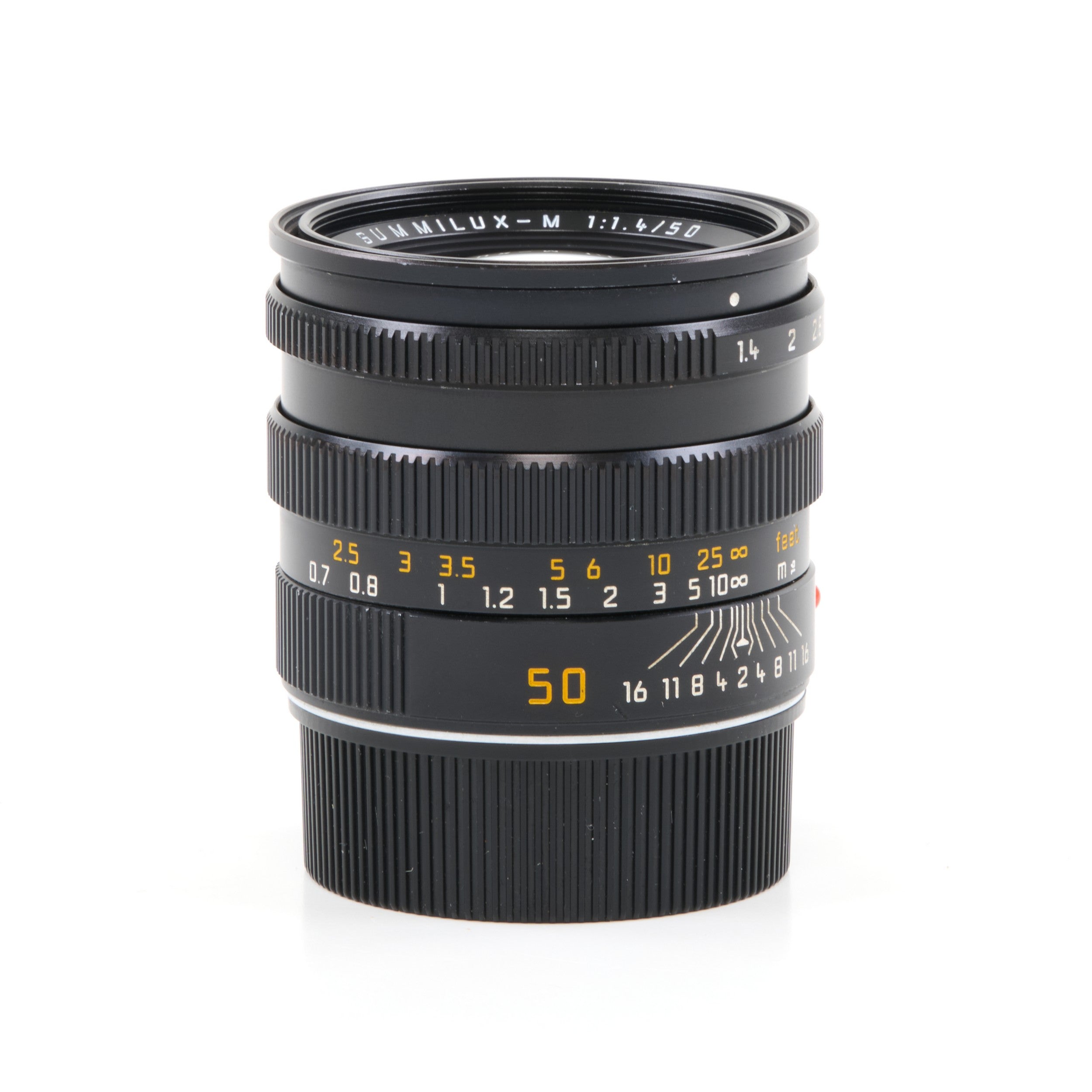 Leica 50mm f1.4 Summilux-M Pre-ASPH Zwart