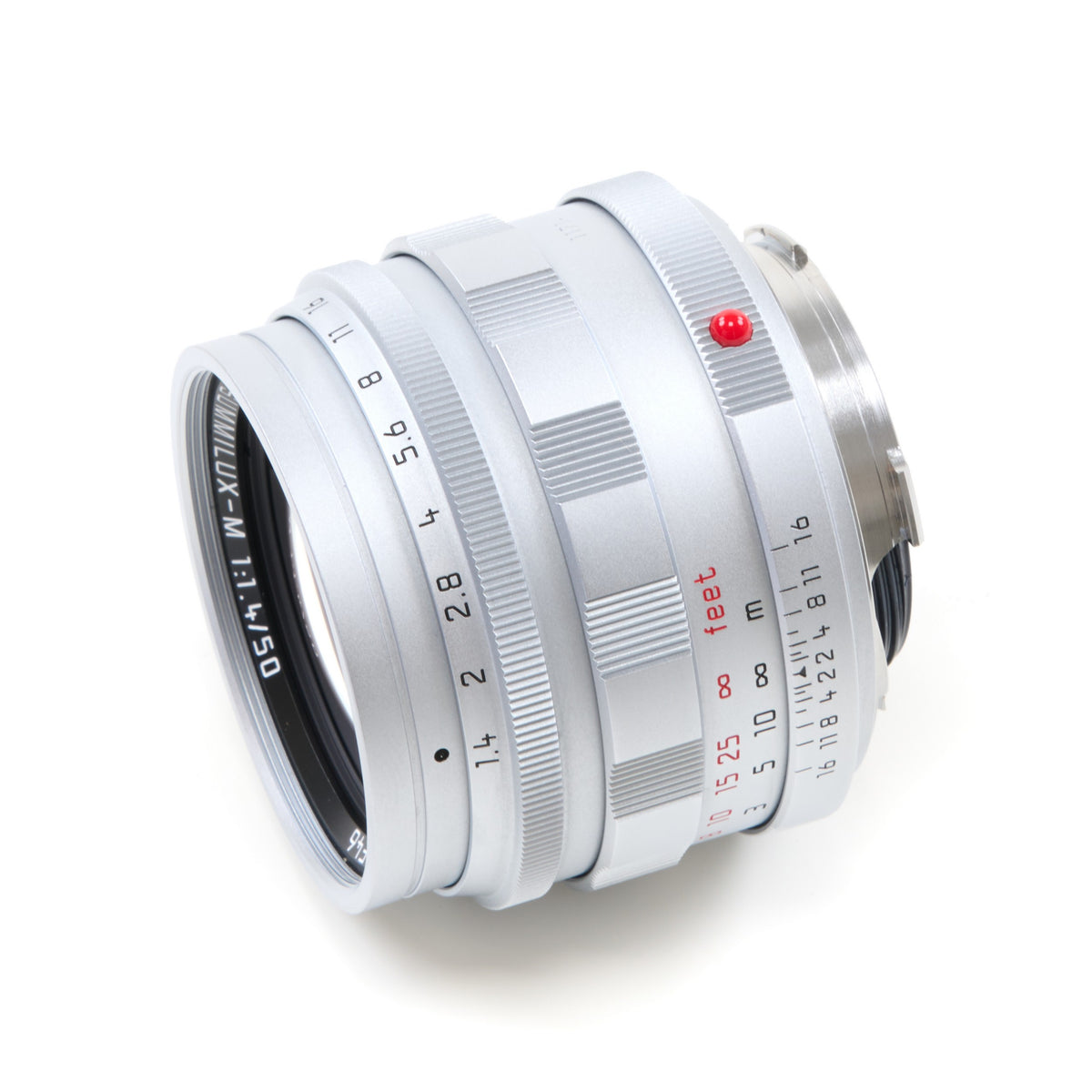 Leica 50mm f1.4 Summilux-M Re-Issue Chroom + Doos