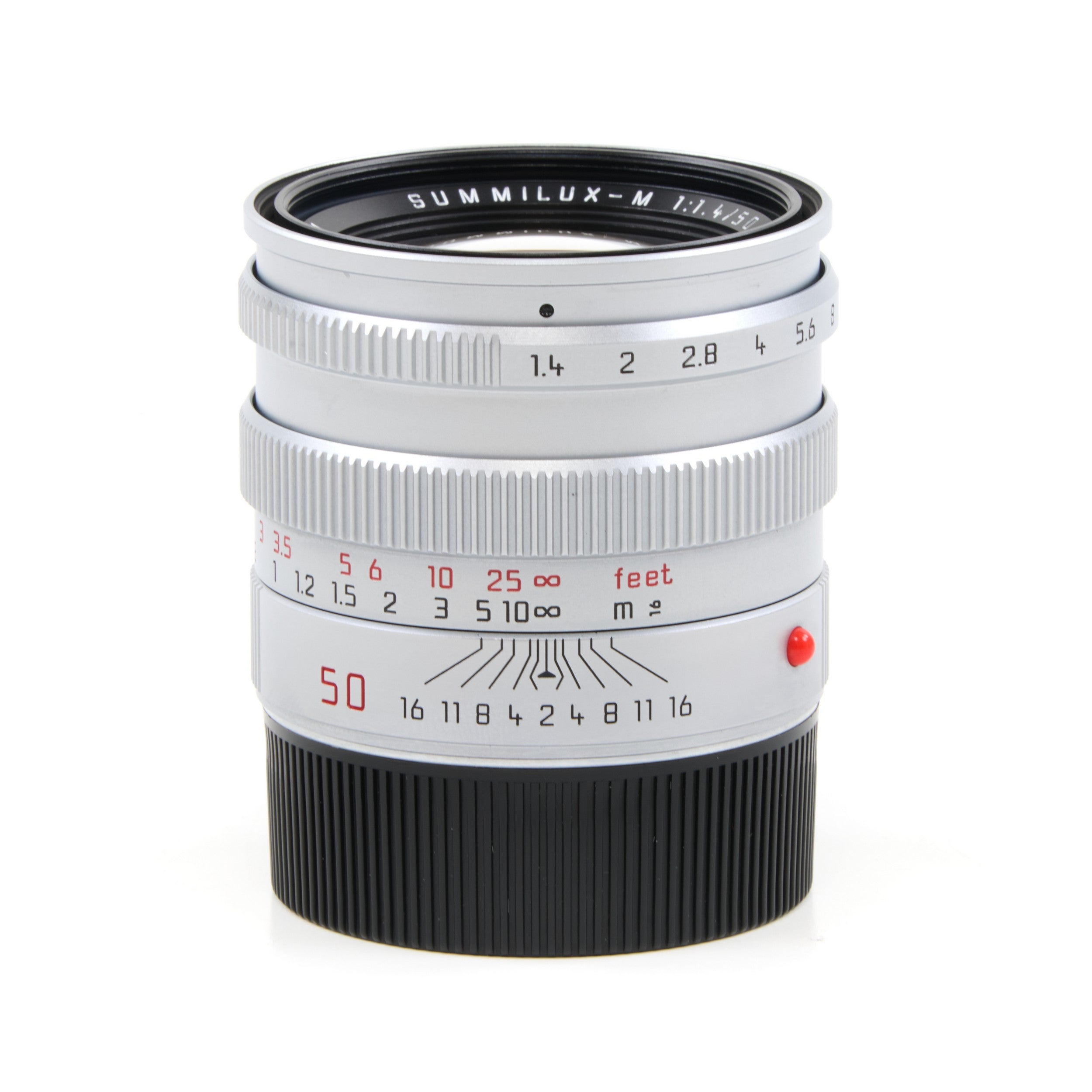 Leica 50mm f1.4 Summilux-M Pre-ASPH Chroom + Doos